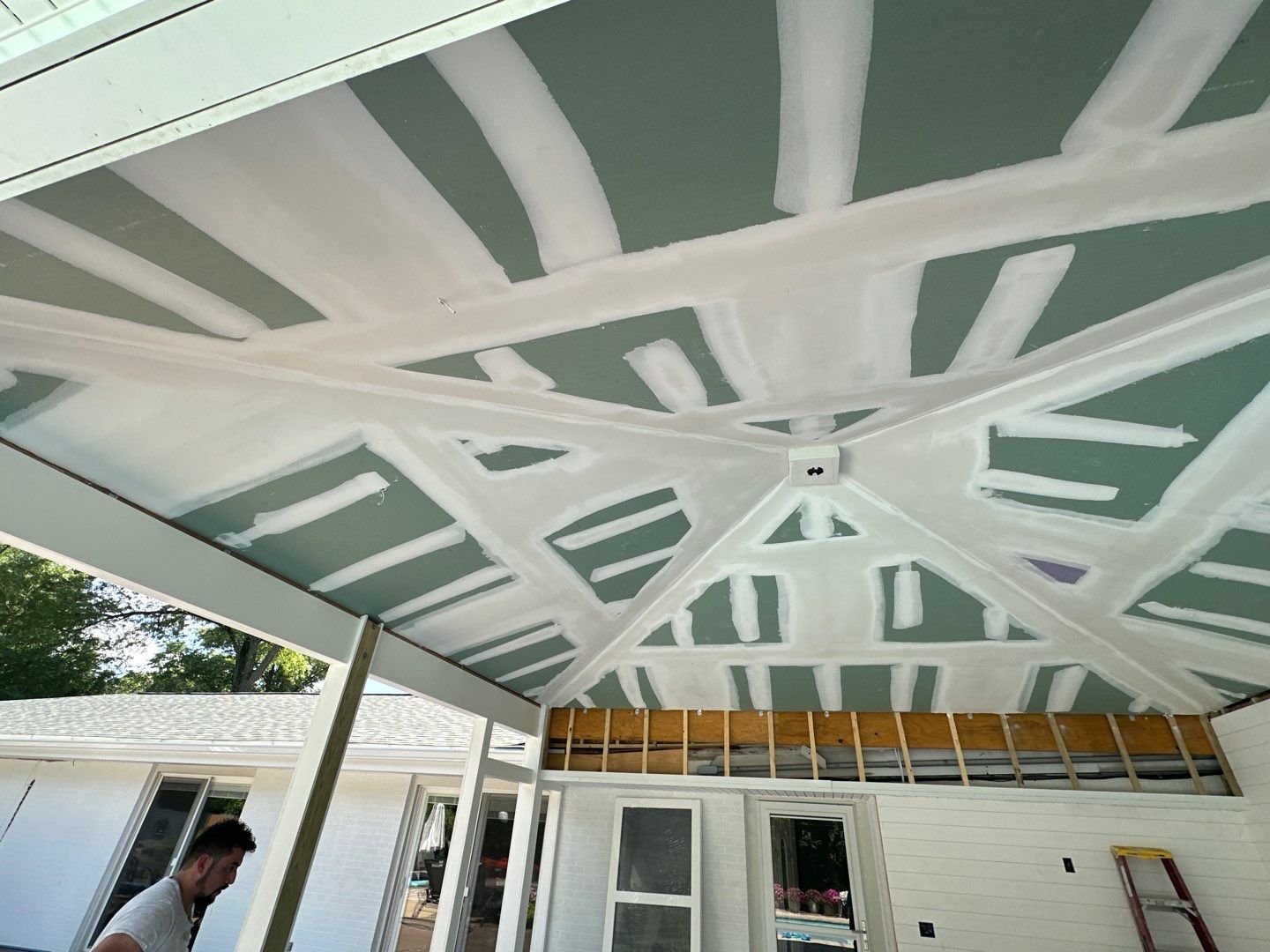 Large Deck Screened in Porch Project by Bec Construction Llc