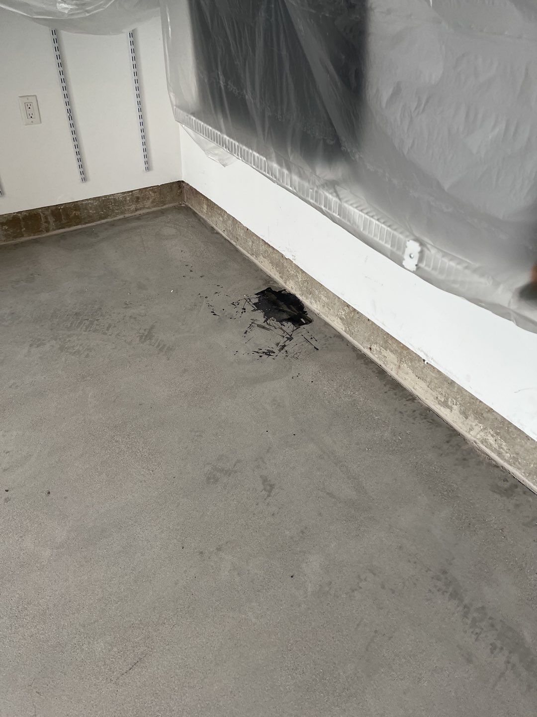 Garage Floor Coating using Penntek in Nightfall by Spectrum Painting, LLC