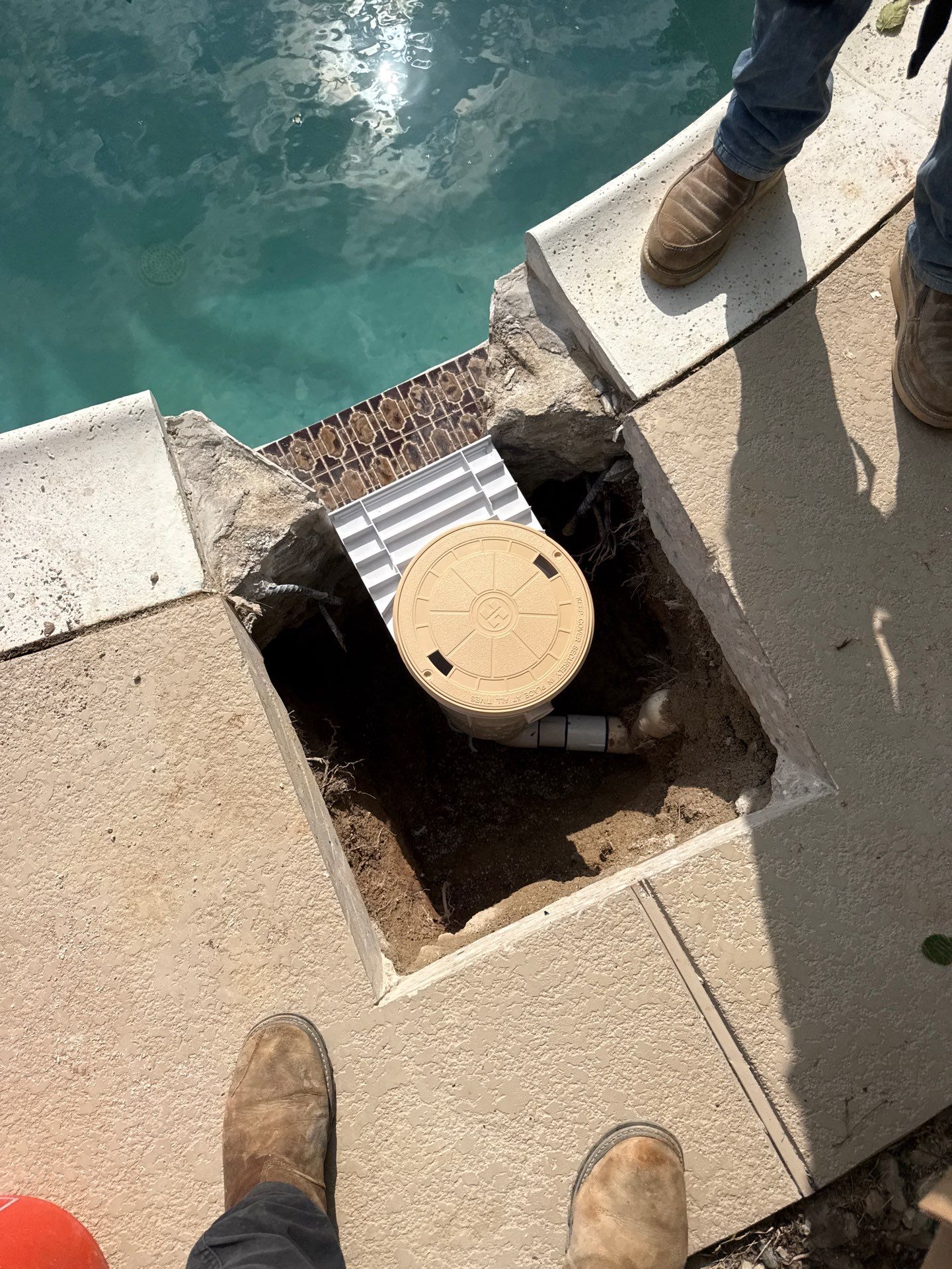 Arlington Skimmer Replacement by Sink or Swim Pools