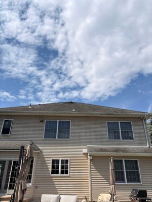 Window Cleaning in Woodcliff Lake, NJ — Gallo Bros job photo