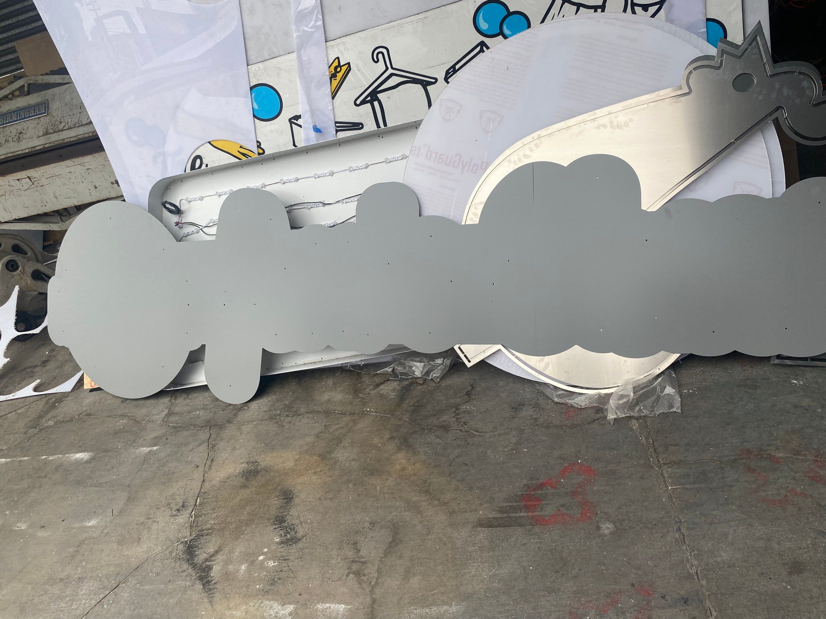 Project in Los Angeles by Golden State Signs