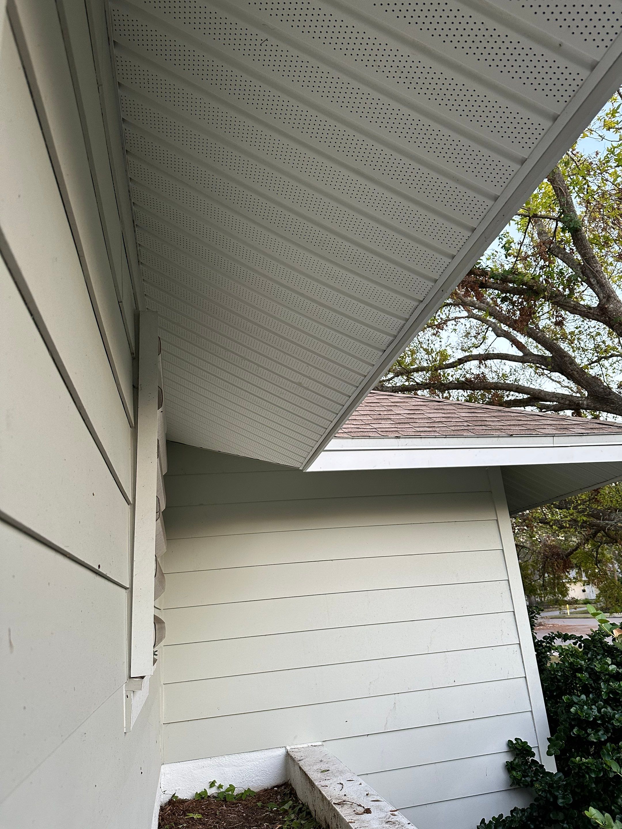Replace All Soffit in the House in Sarasota FL by Gutter Professors