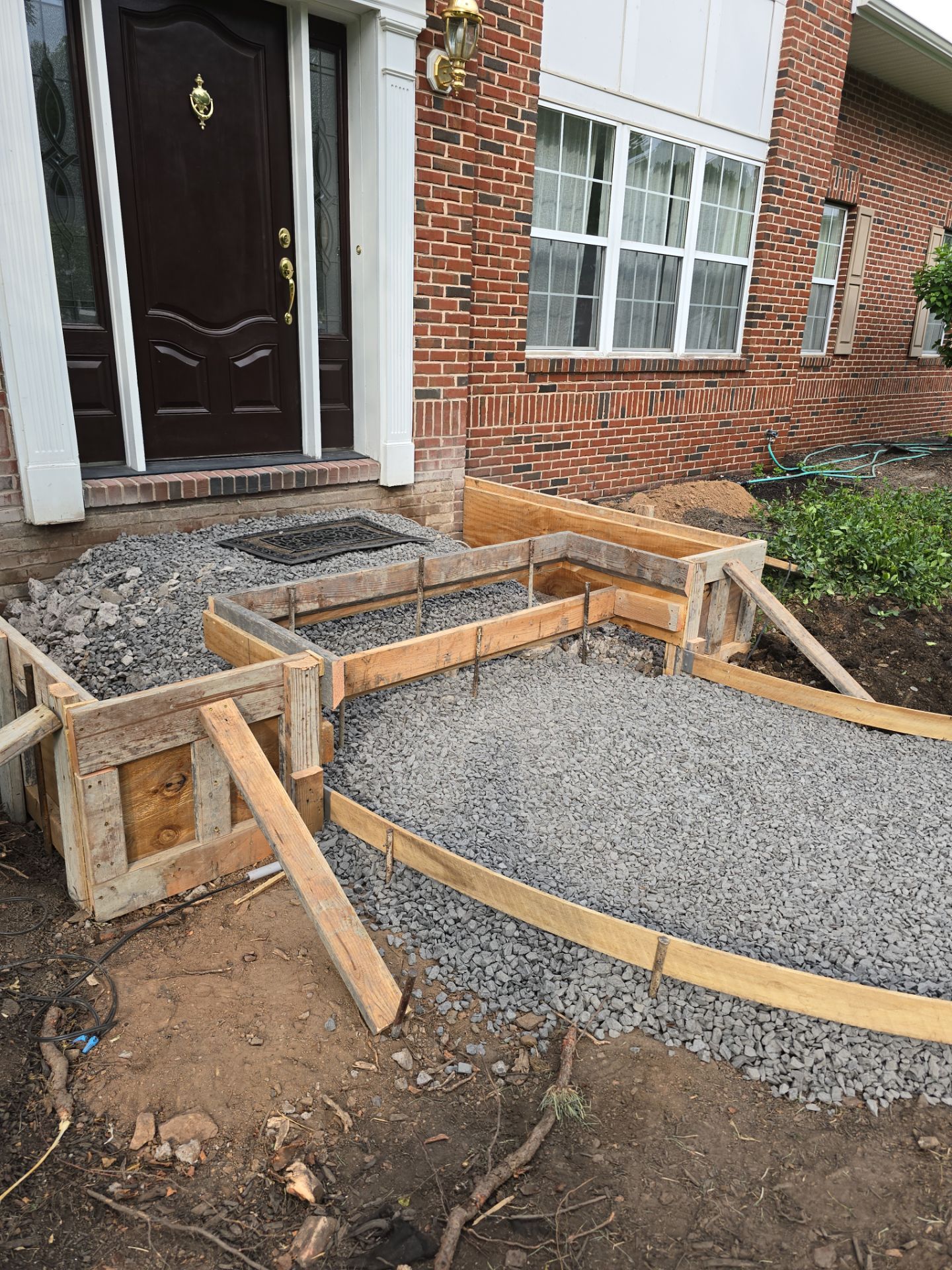 Walkway + Porch Remodel - Yardley, PA by Architectural Concrete Design