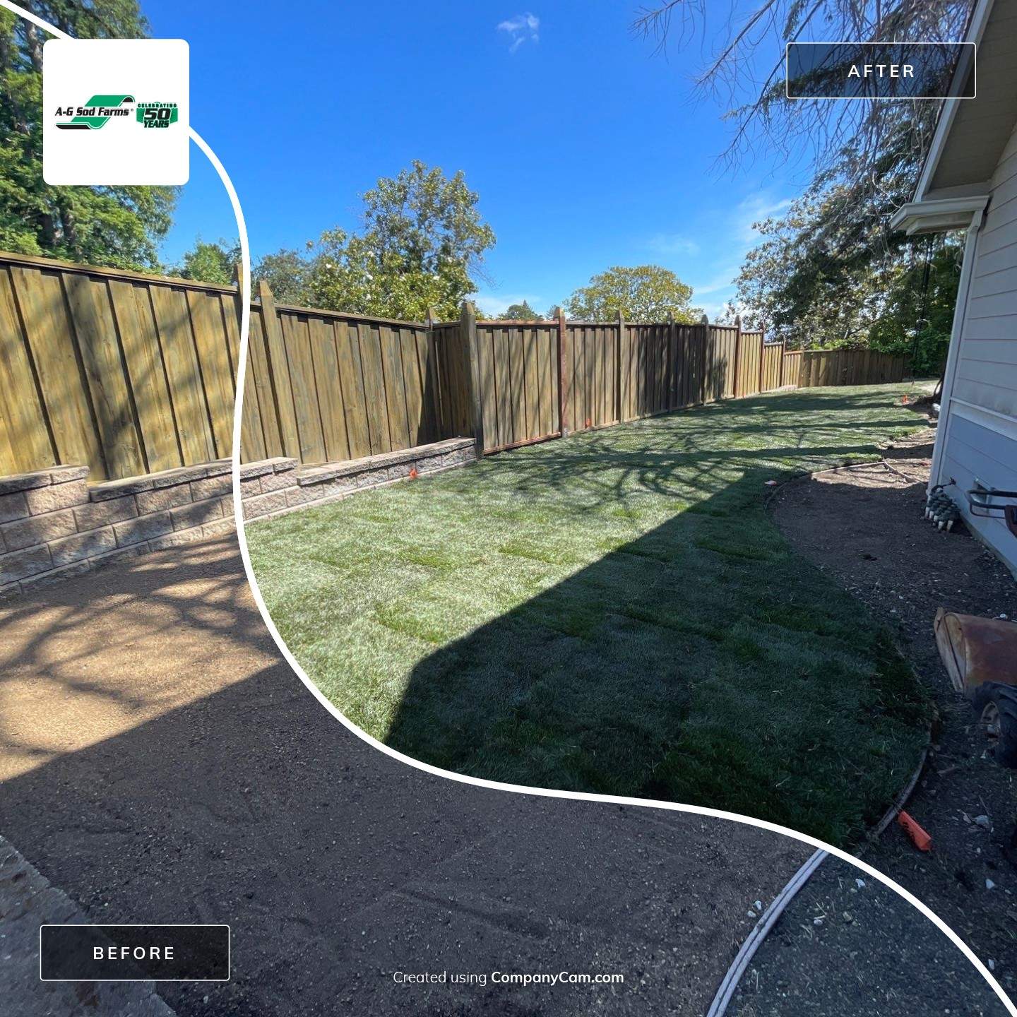 Project in Redwood City by A - G Sod Farms