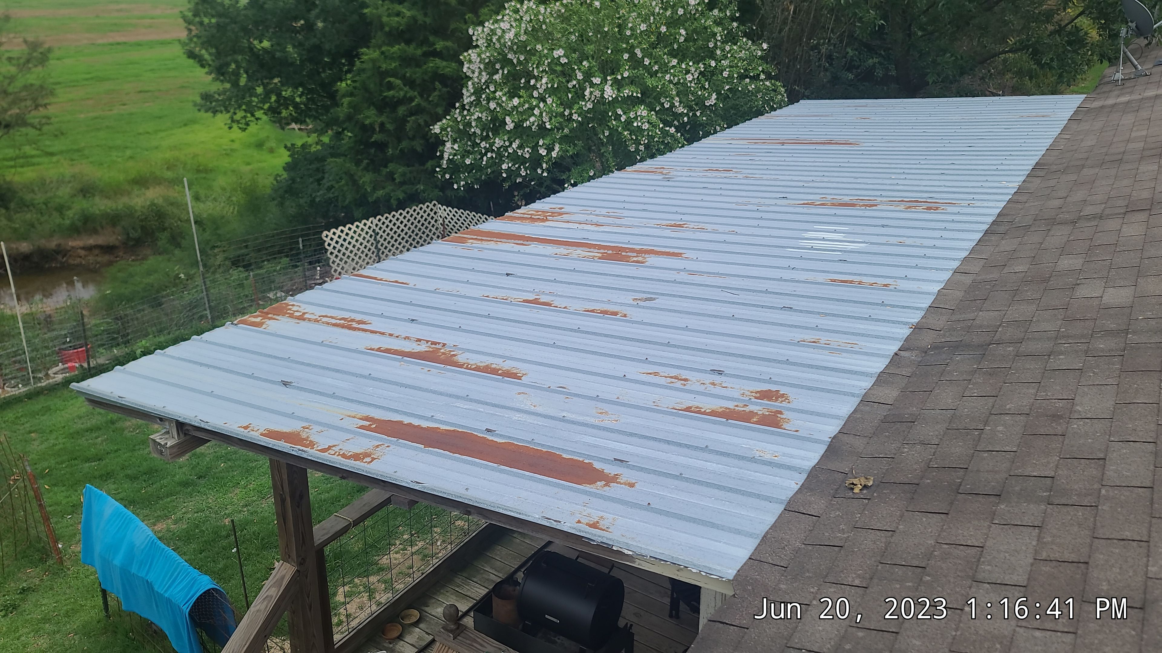 Residential Metal Roof Replacement using Reed's Metals by Hostetler Roofing