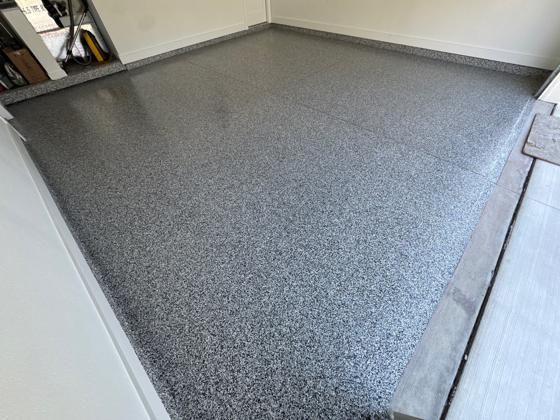 Garage in Domino by Cross Creek Concrete Coatings