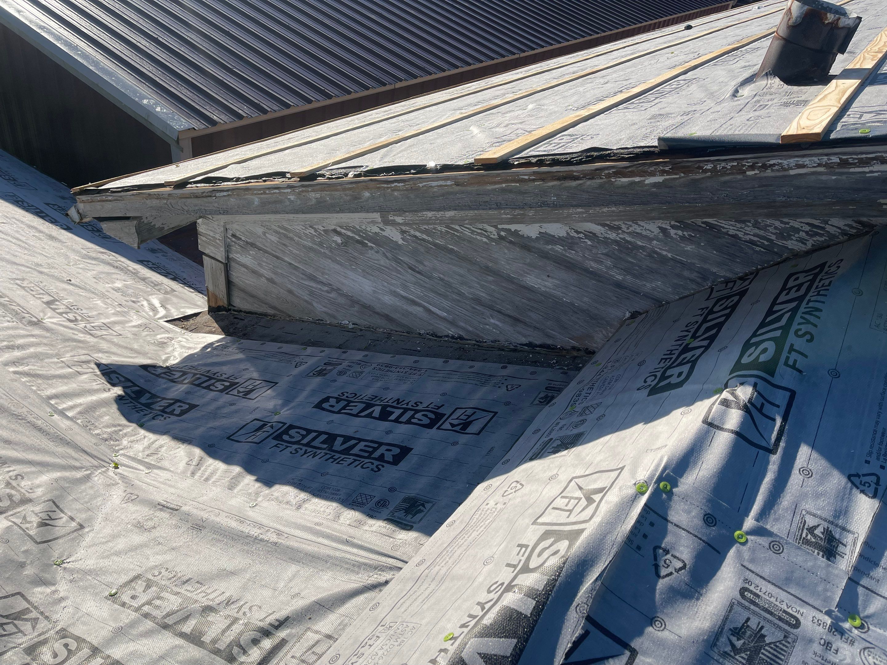 Residential Metal Roof Replacement using Reed's Metals: 26 GA. Colored Residential Metal Panels (Barn Red) by Hostetler Roofing