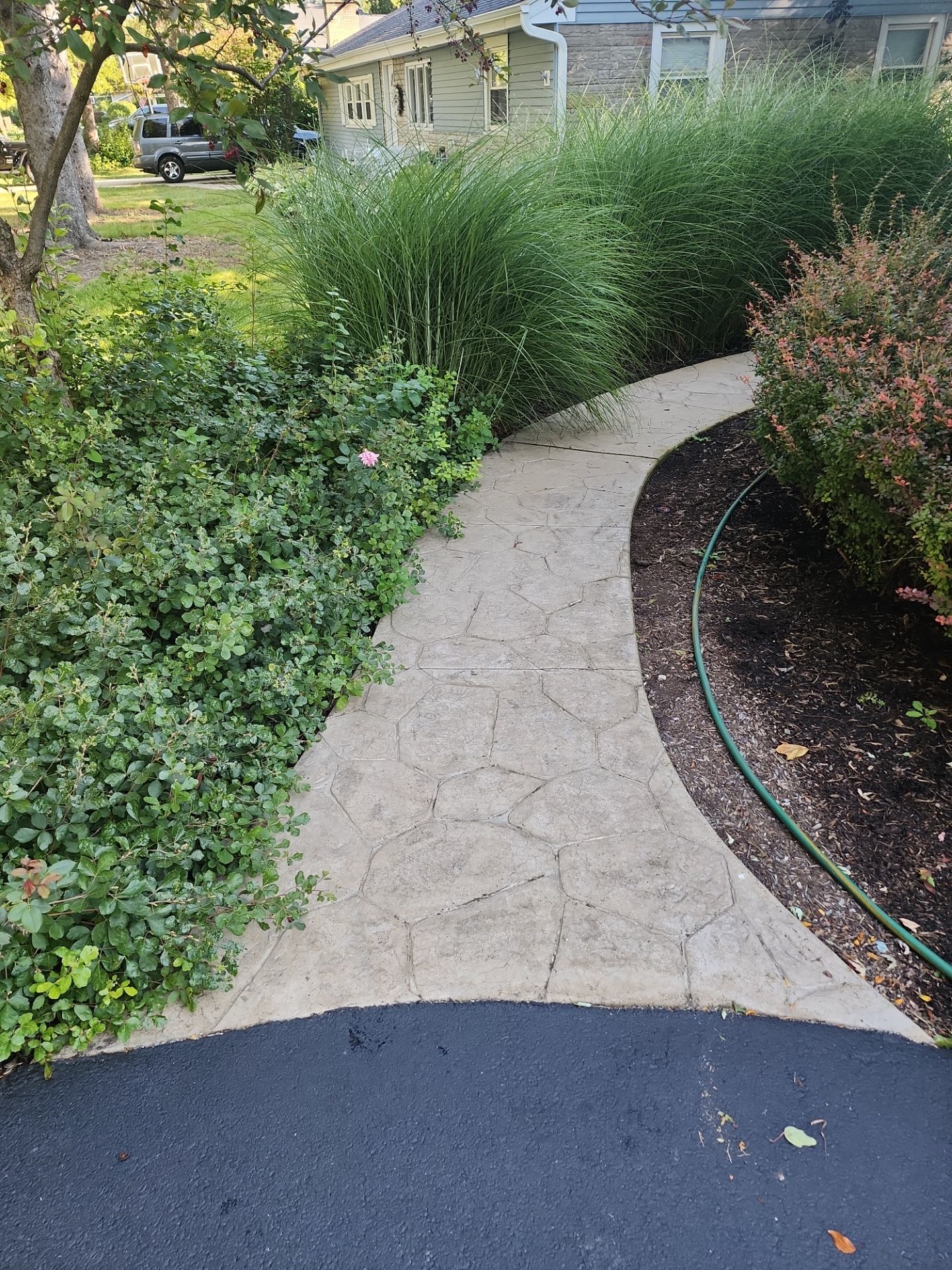 Stamped Concrete Surface Cleaning by Northern Power Washing LLC.