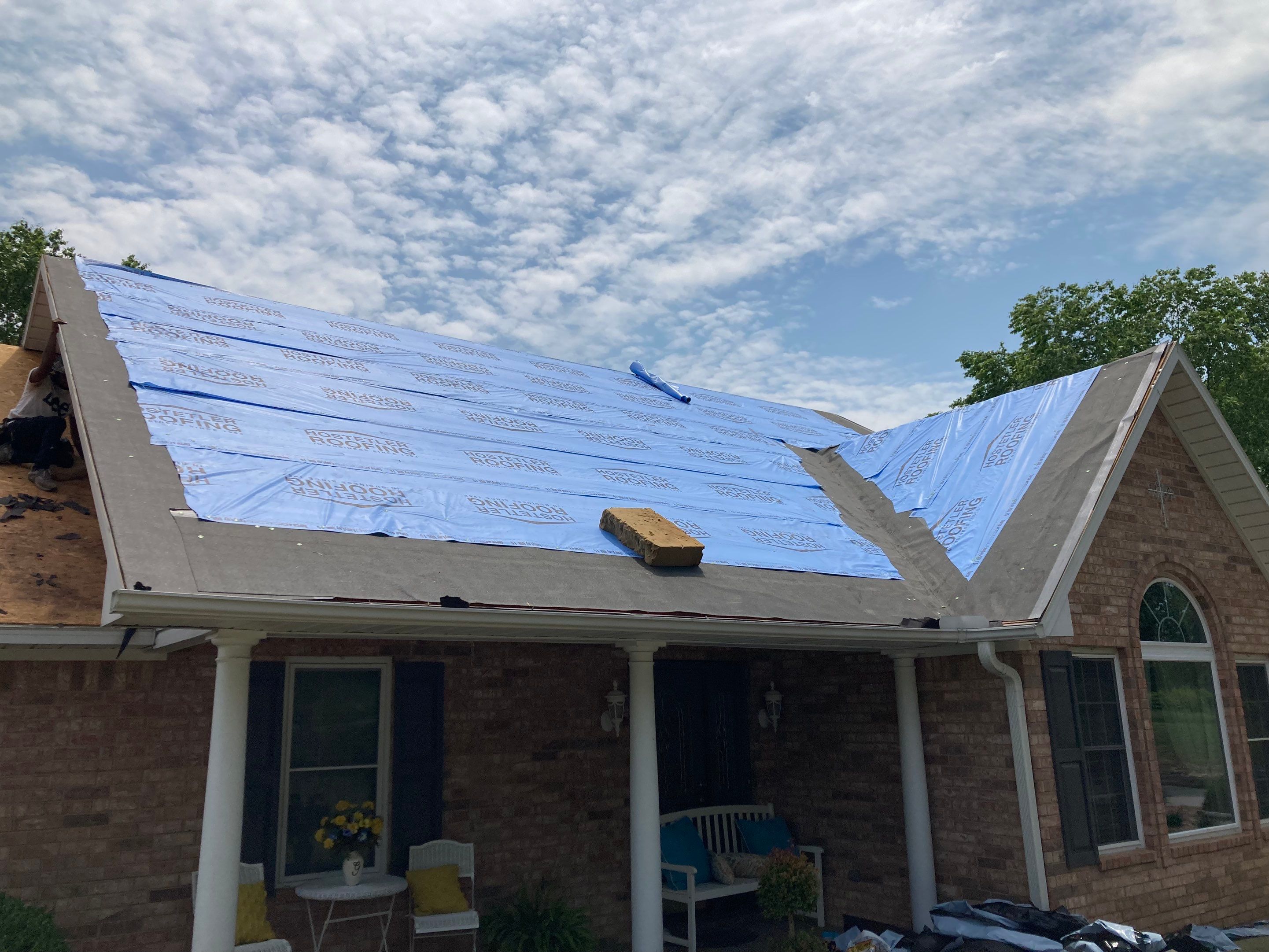 Residential Shingle Reroof using Malarkey Vista by Hostetler Roofing