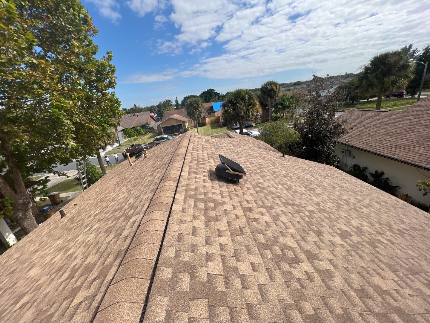 Residential Roofing Installation using GAF Timberline HDZ by 1st Class Roofing, Inc. 