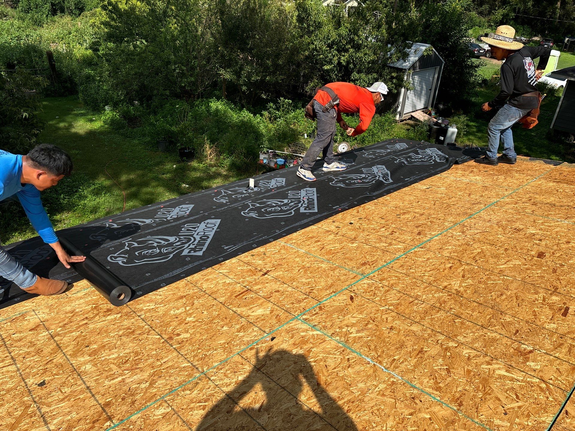 Residential Roofing Installation using Owen's Corning Duration (Lifetime) Shingles by Roof Repair Company