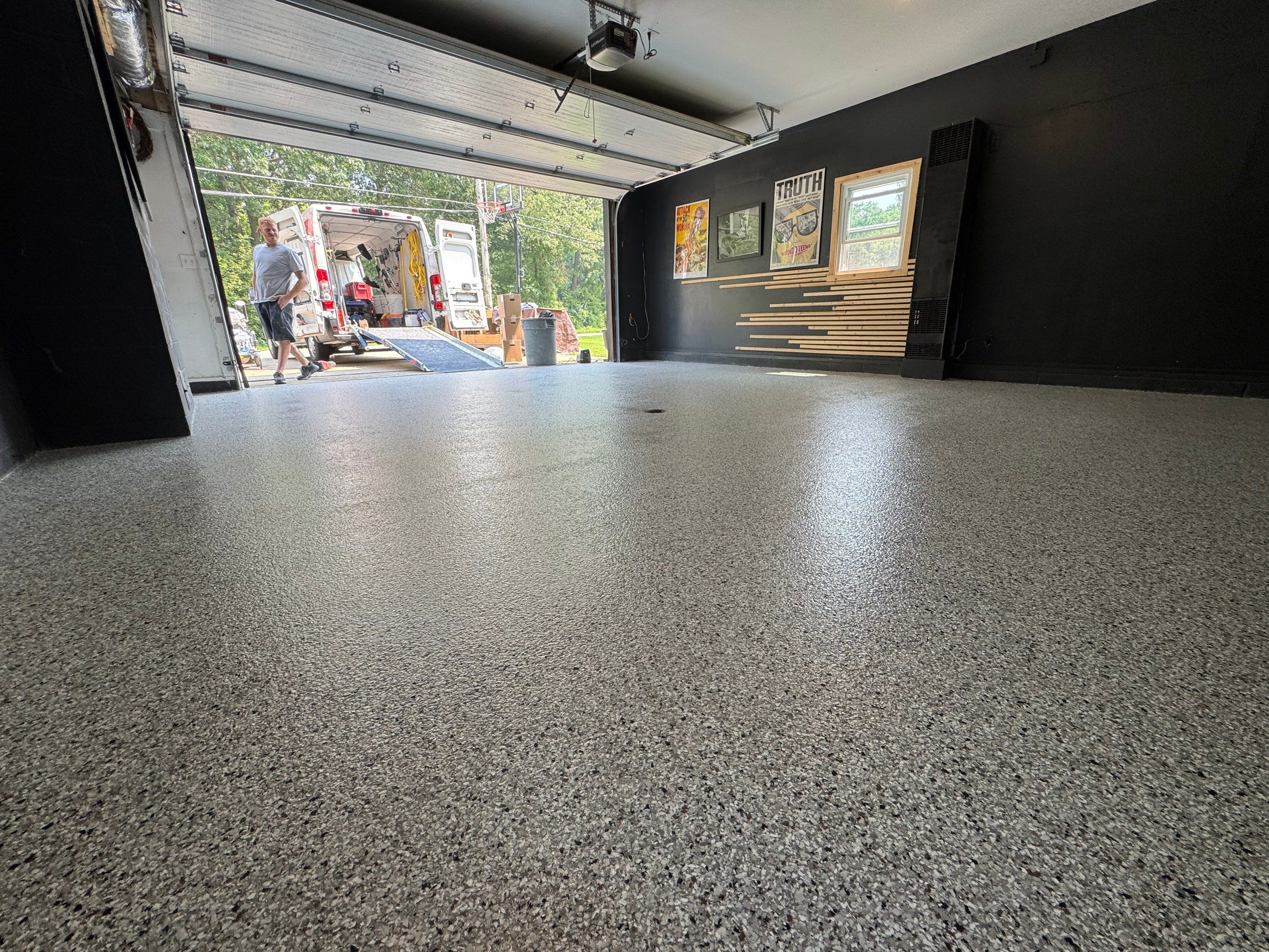 Coyote Garage Floor Coating by Level 10 Coatings