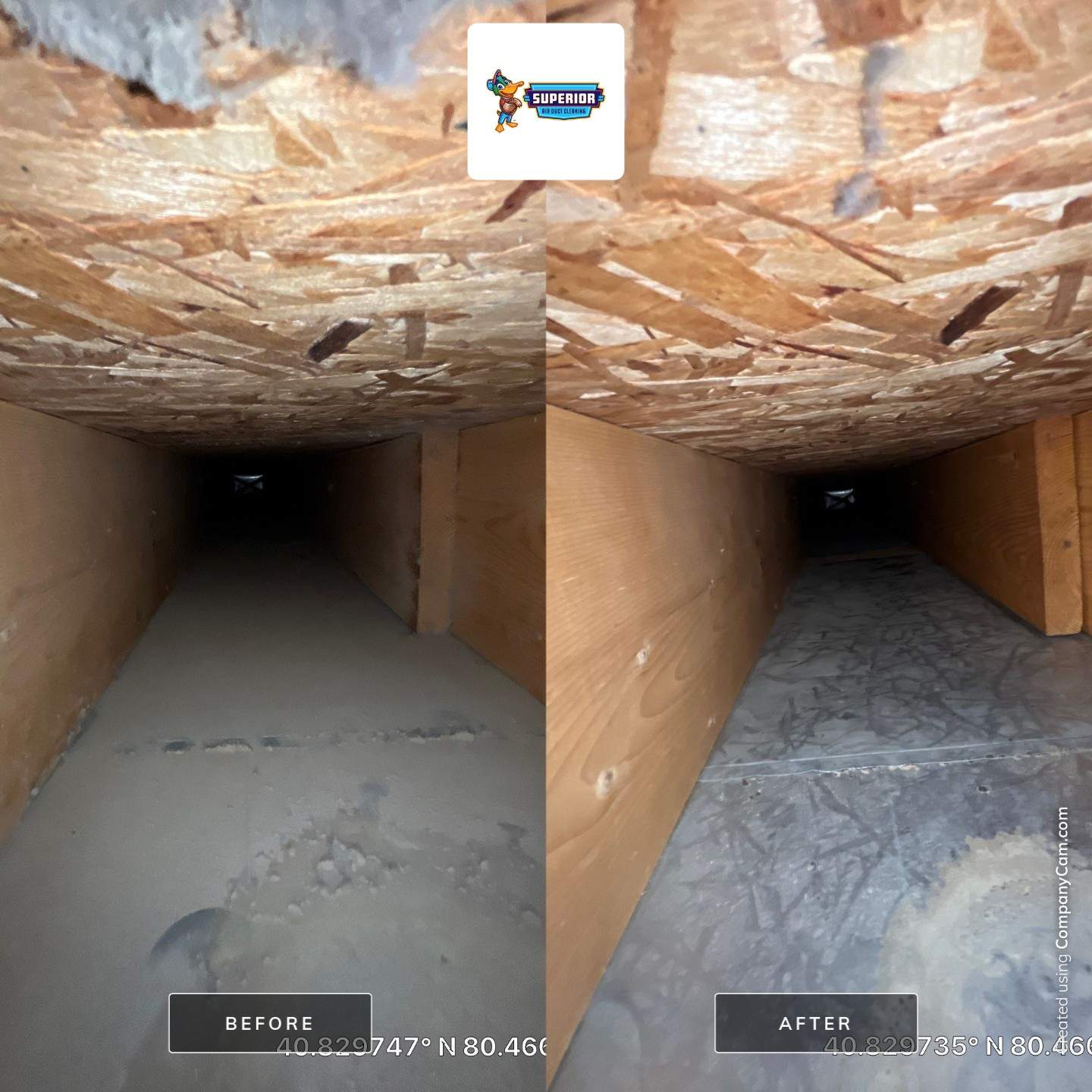 Air Duct Cleaning With a Vacuum Truck in Enon Valley, PA by Superior Air Duct Cleaning