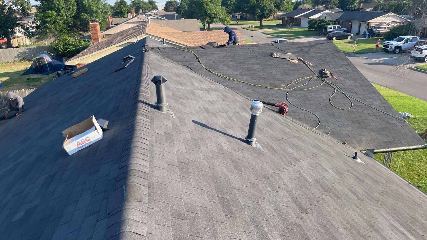Residential Roofing Installation using GAF Royal Sovereign by A & H Roofing and Contracting