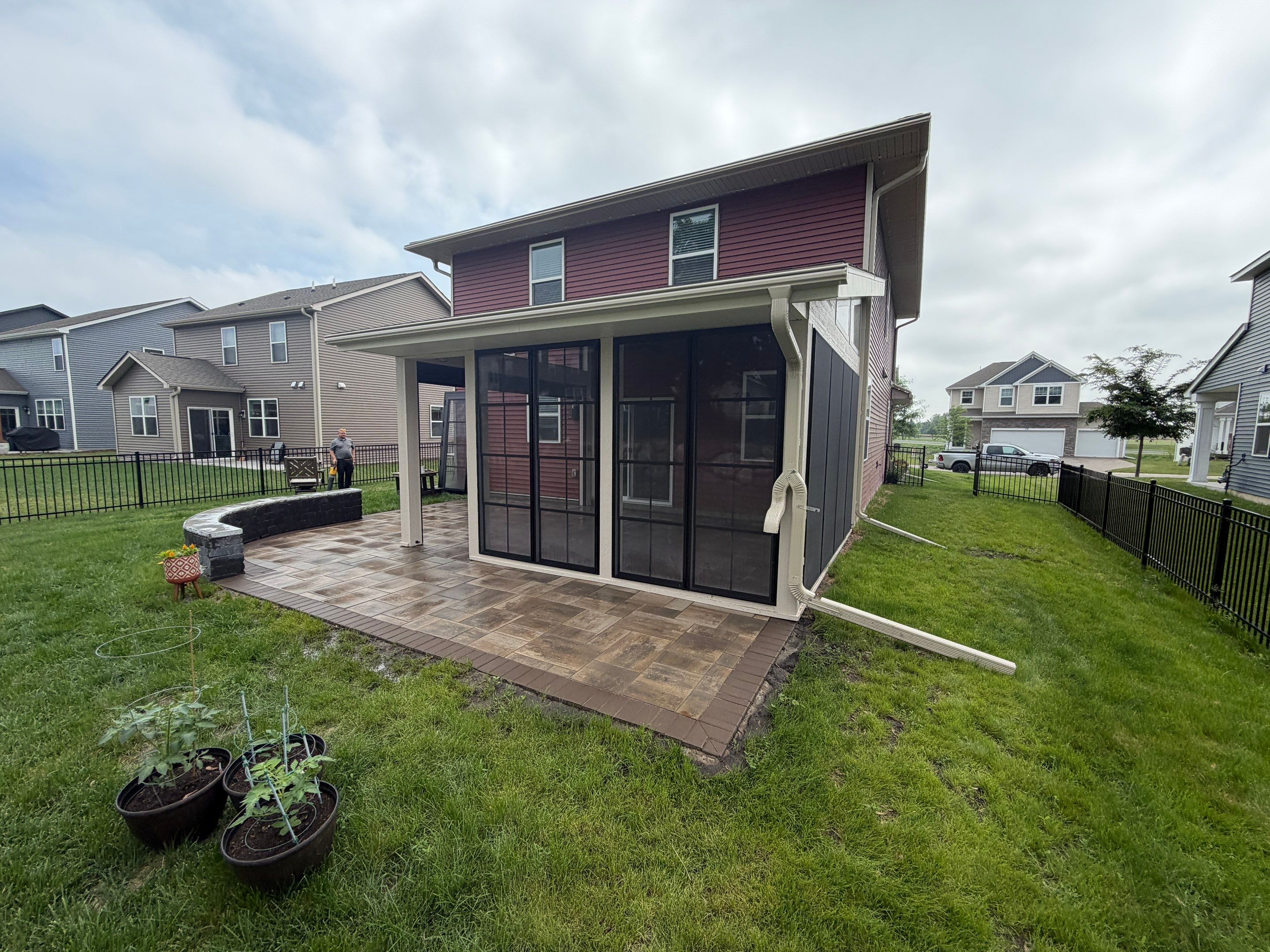 Outdoor Living Space in Chaska by Sota landscaping