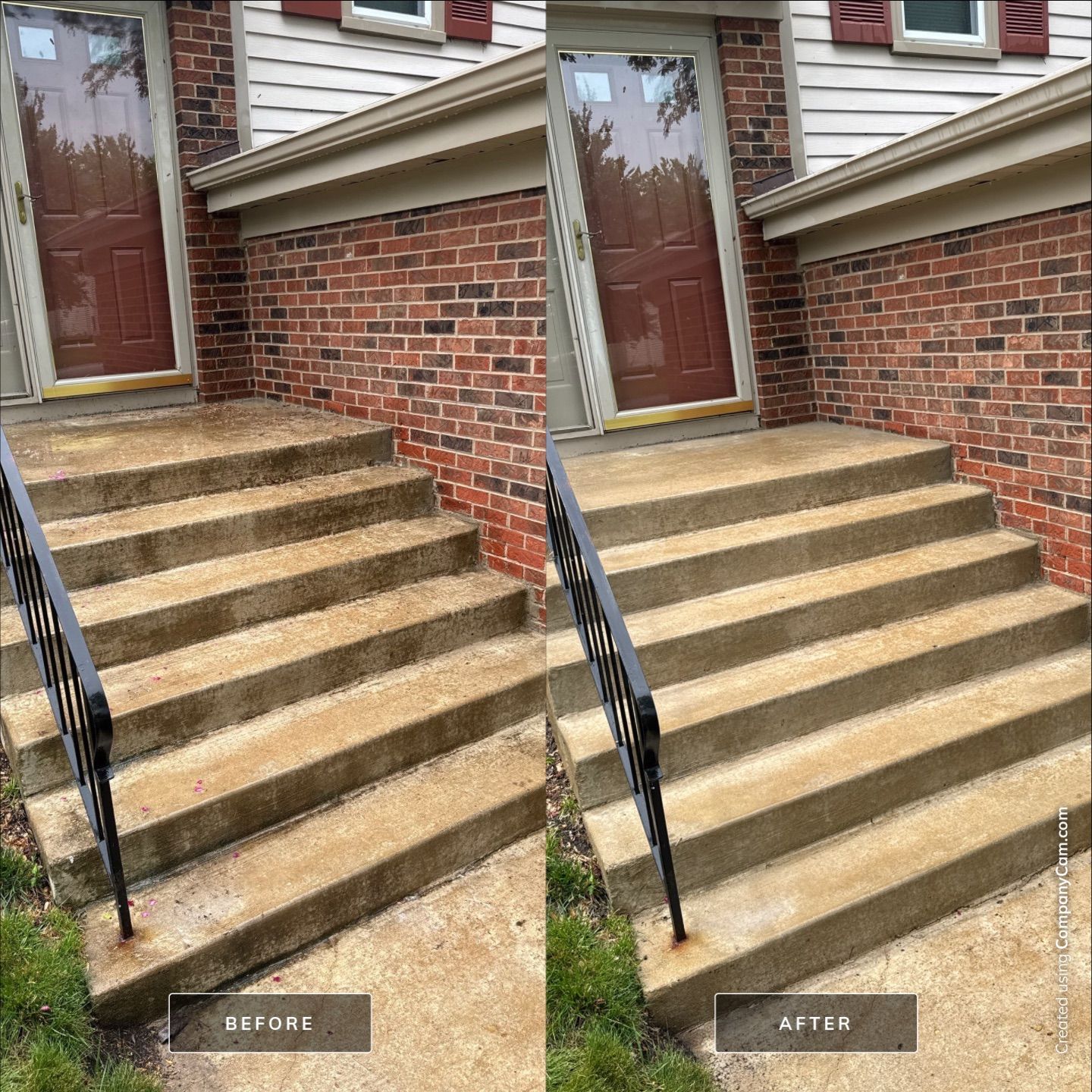 Project in Roselle by Simmons Power & Soft Washing