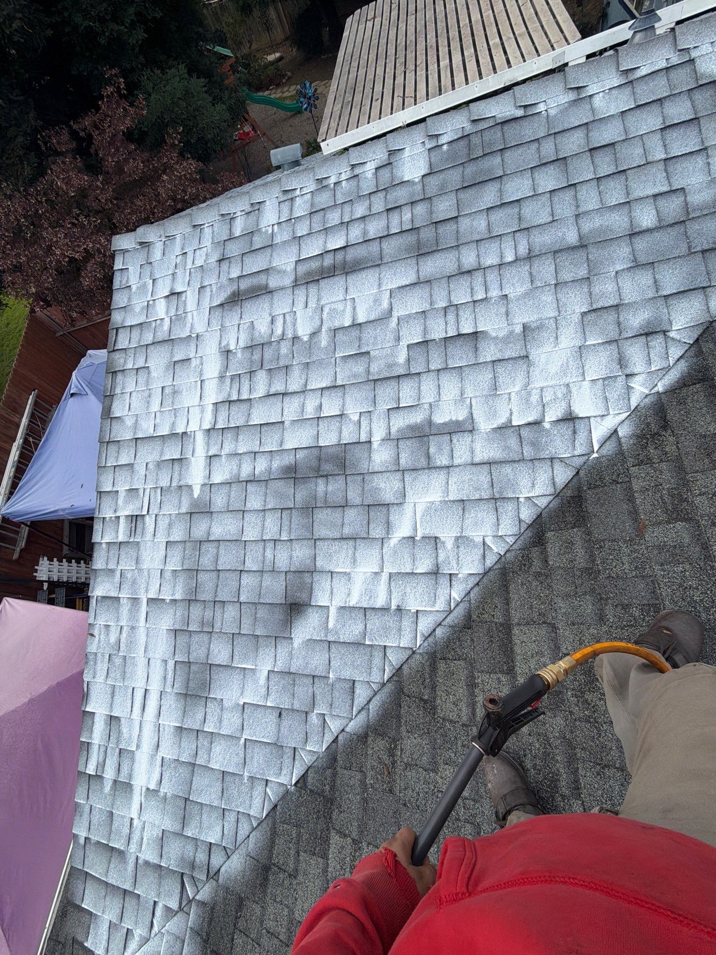 Roof Rejuvenation using Roof Maxx Treatment by Roof Maxx of Folsom