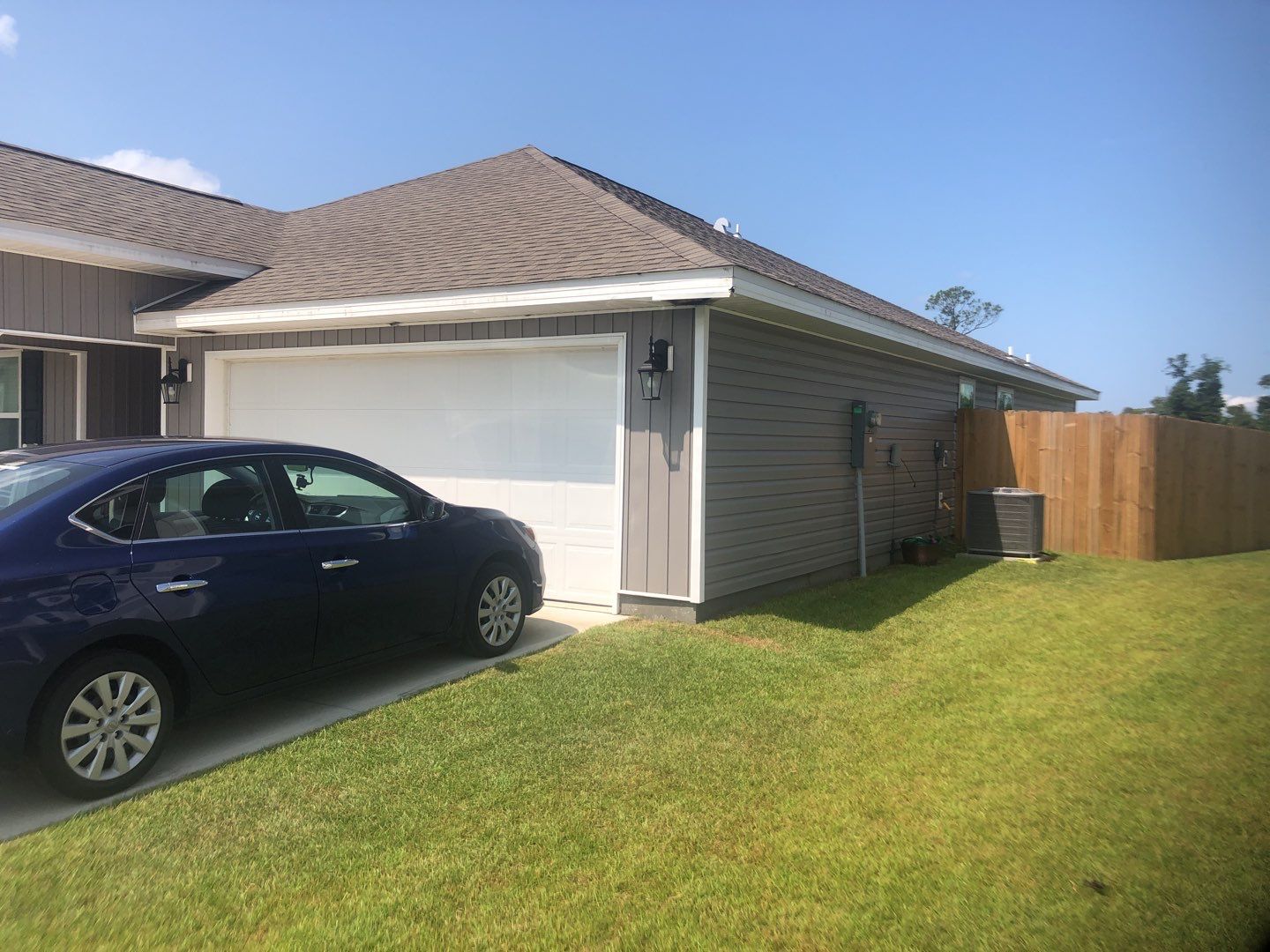 Gutter Installation using K-Style Seamless Gutters and Soffit and Fascia Replacement by Gutter Professors