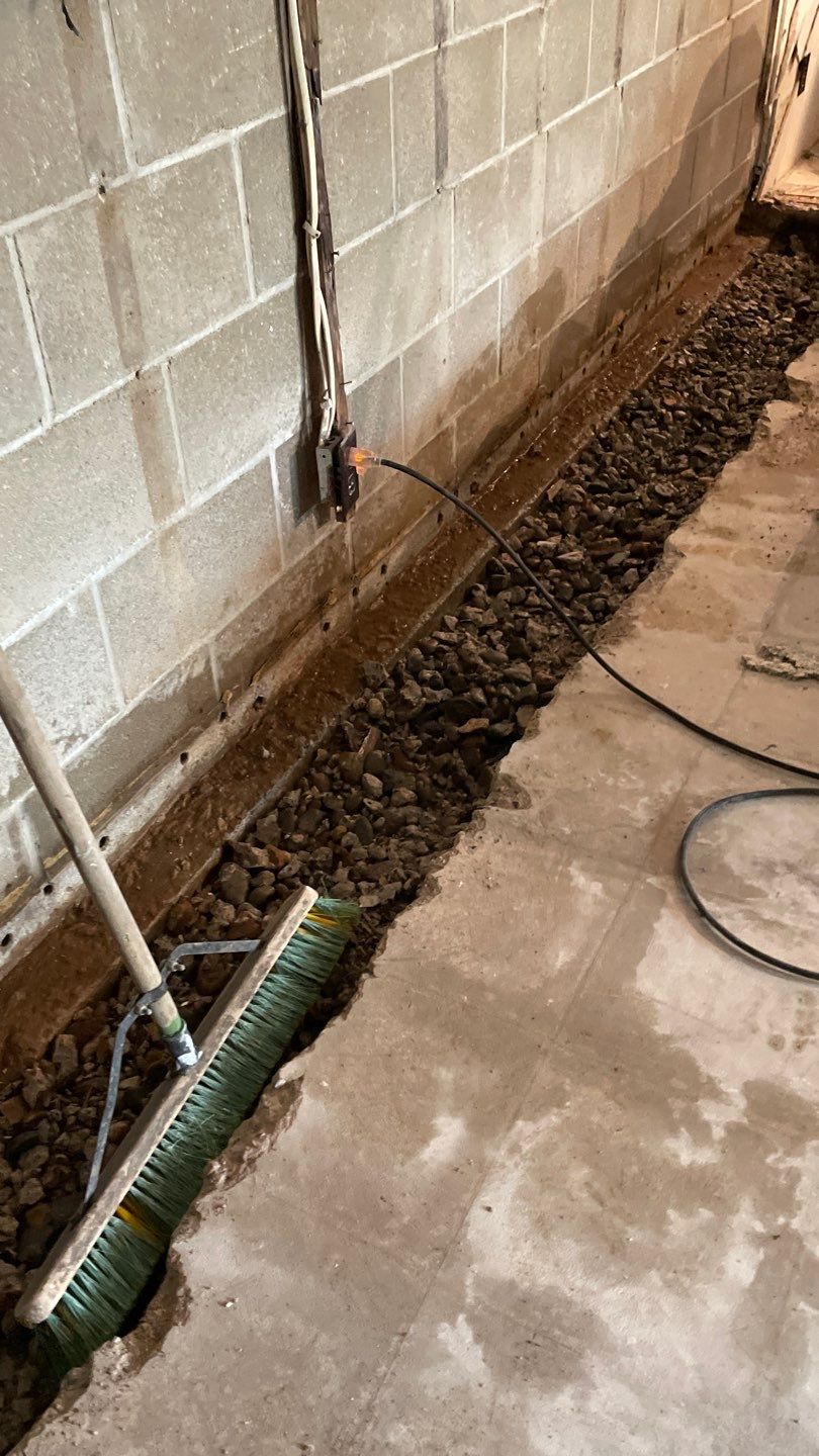 Optimizing Rob & Sue's Existing Waterproofing System by Waterproofing Northeast