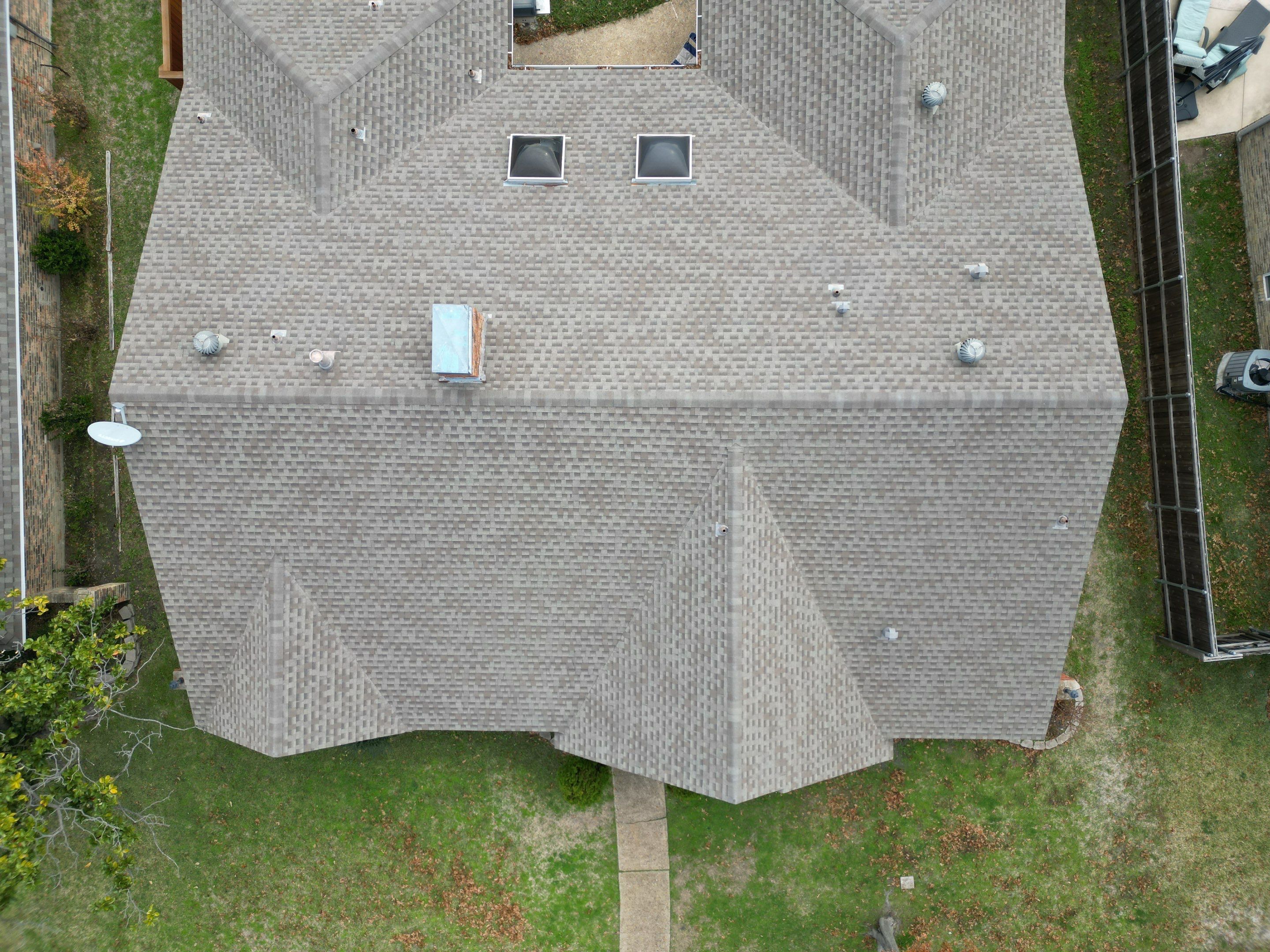 Residential Roofing Installation using IKO Dynasty class 3 hail resistant shingles by Becker Roofing and Exteriors