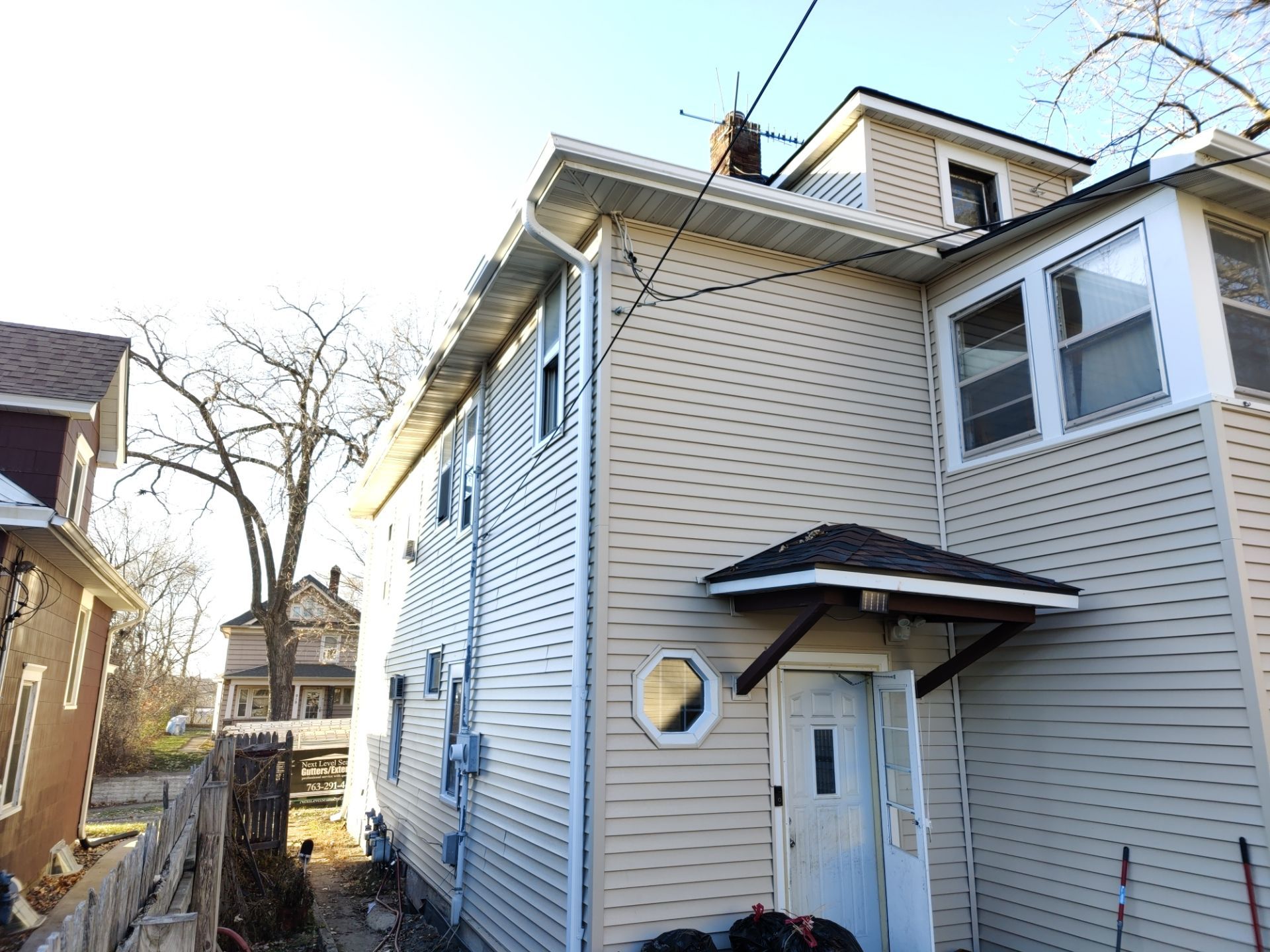 5" Gutters in St. Paul by Next Level Seamless Gutters / Exteriors Inc.