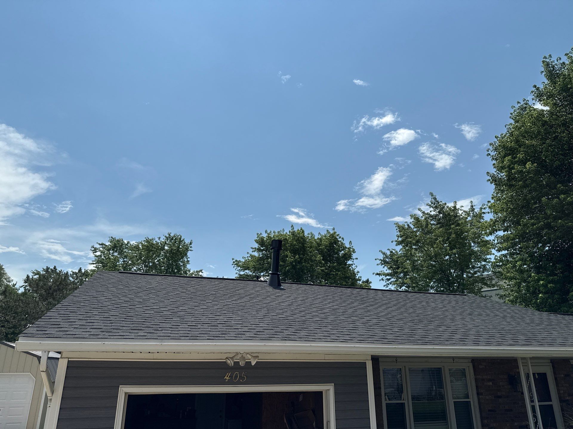 Residential Roofing Installation using GAF Timberline HDZ Charcoal by Nitro Roofing and Construction