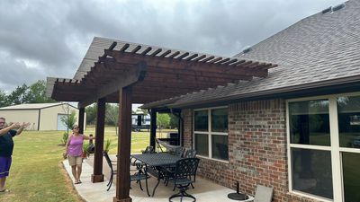sun tunnel replacement & pergola cover in Stillwater