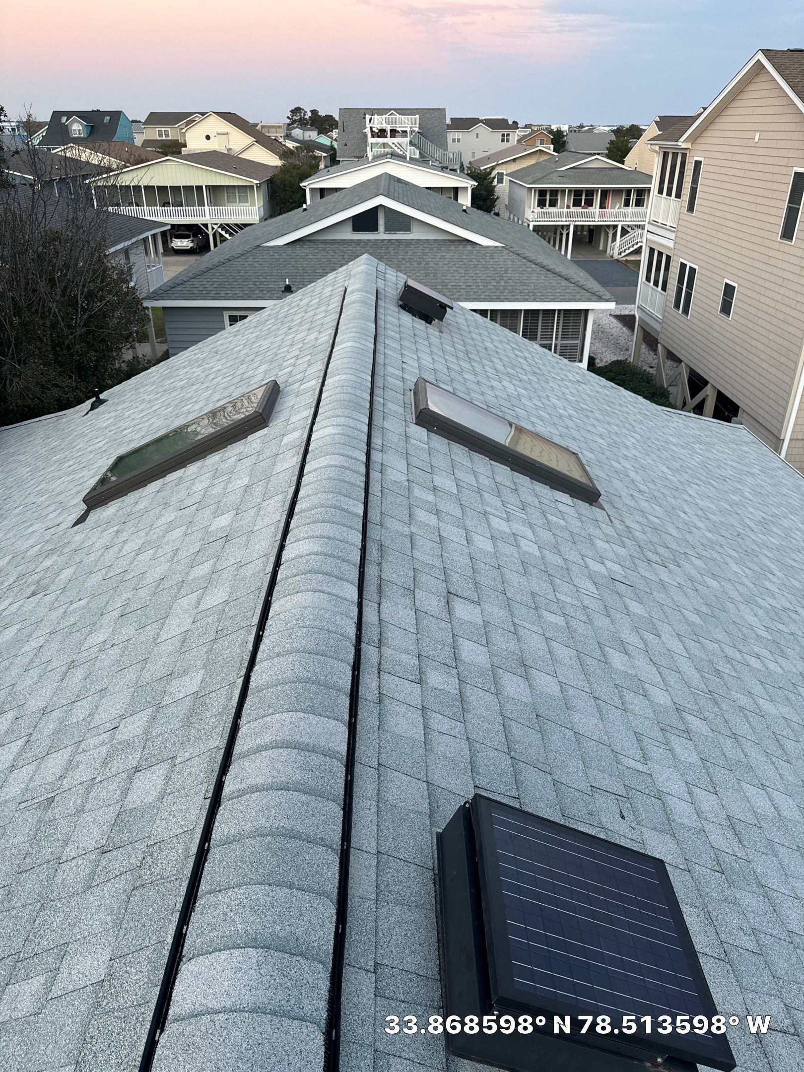 Fortified Roof Upgrade using CertainTeed Landmark Silver Birch by RGR Construction and Roofing, LLC