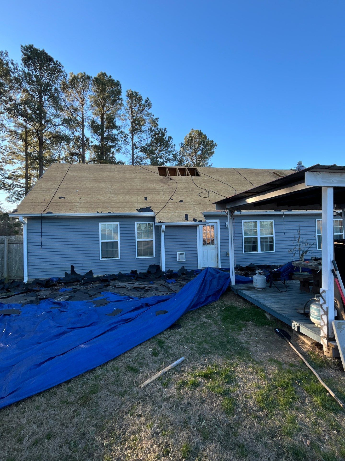 Owens Corning Slatestone Gray Shingles by Karcher Roofing & Construction