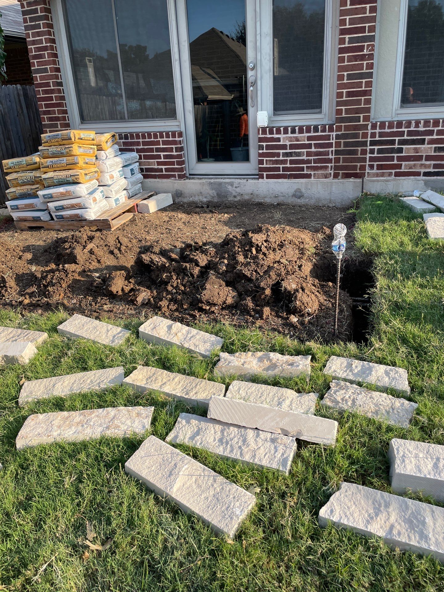 Paver Patio Project in Fort Worth by Peterson’s