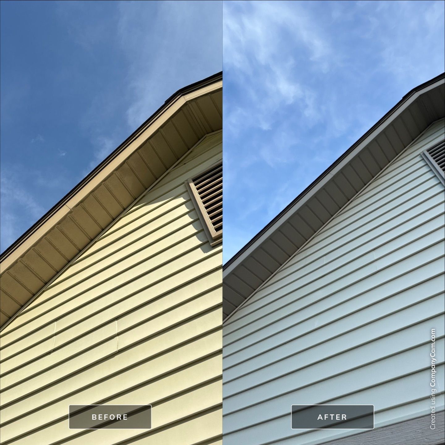 Project in McHenry by Simmons Power & Soft Washing