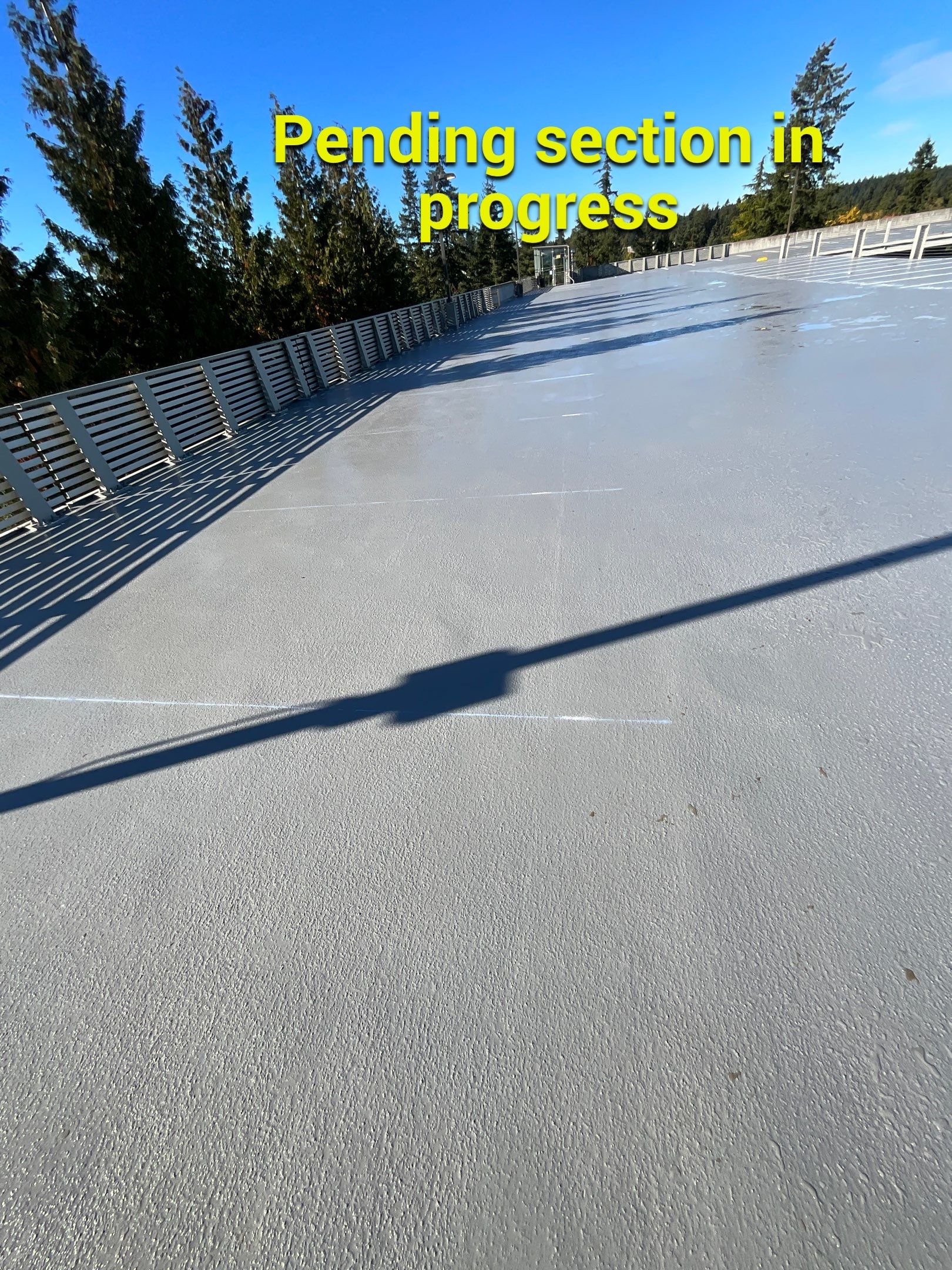 Corti Construction | Striping for Concrete Parking Lot by Jireh Asphalt & Concrete Inc 