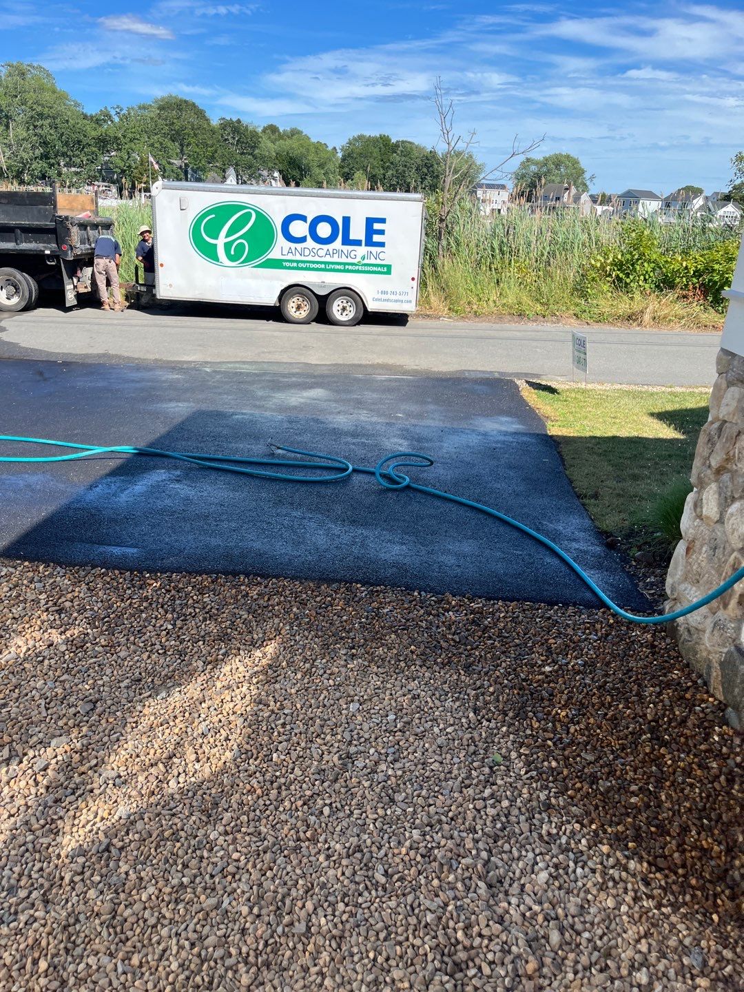 Beautiful Re-disgn by the water in Danvers MA  by Cole Landscaping Inc