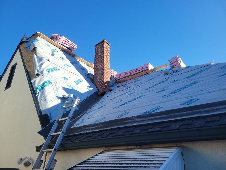 Residential Roofing Installation using Owens Corning Roofing Shingles by Byers Enterprises 