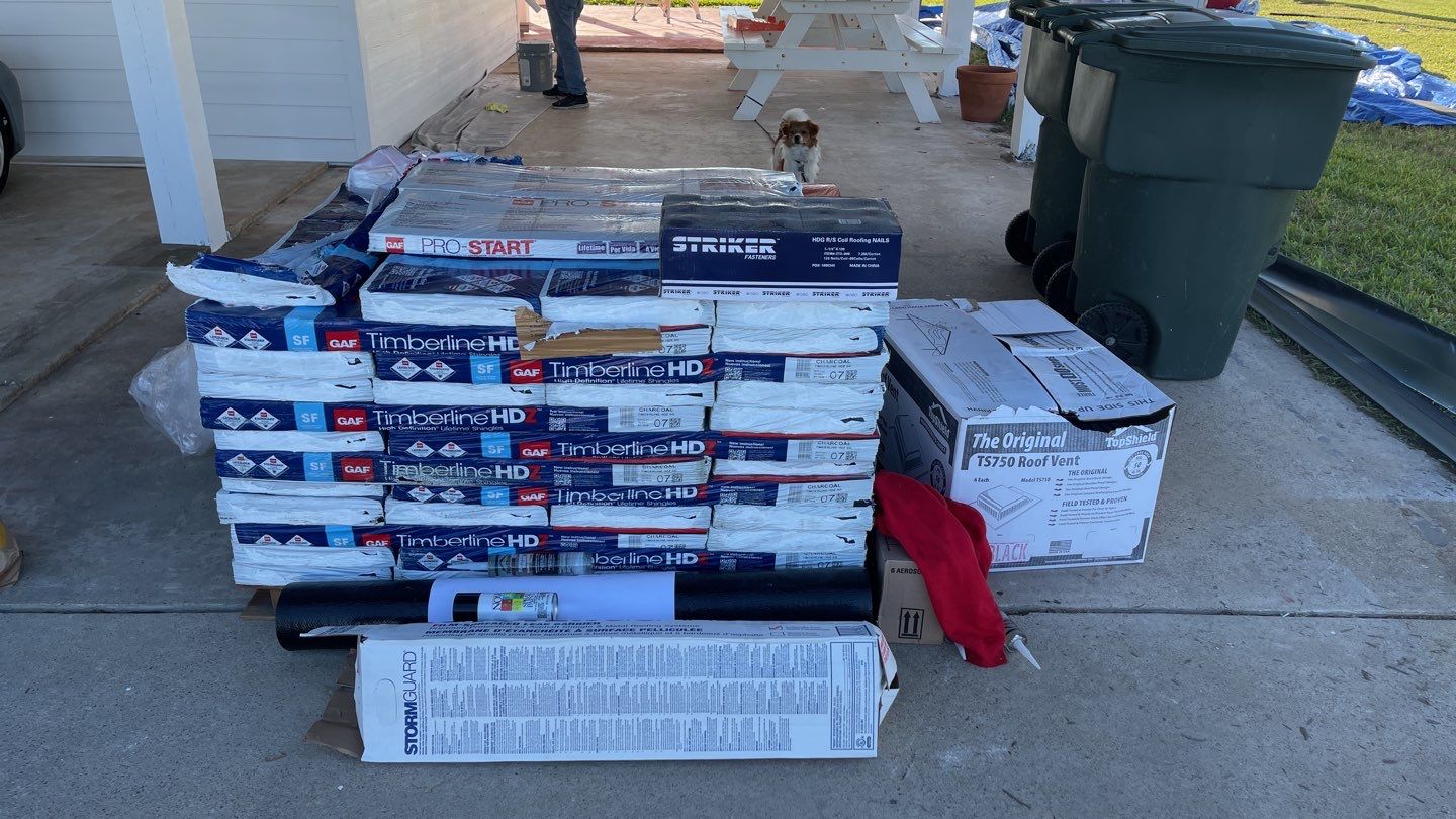Residential Roof Replacement in Galveston using GAF Products by Elite Roofing LLC