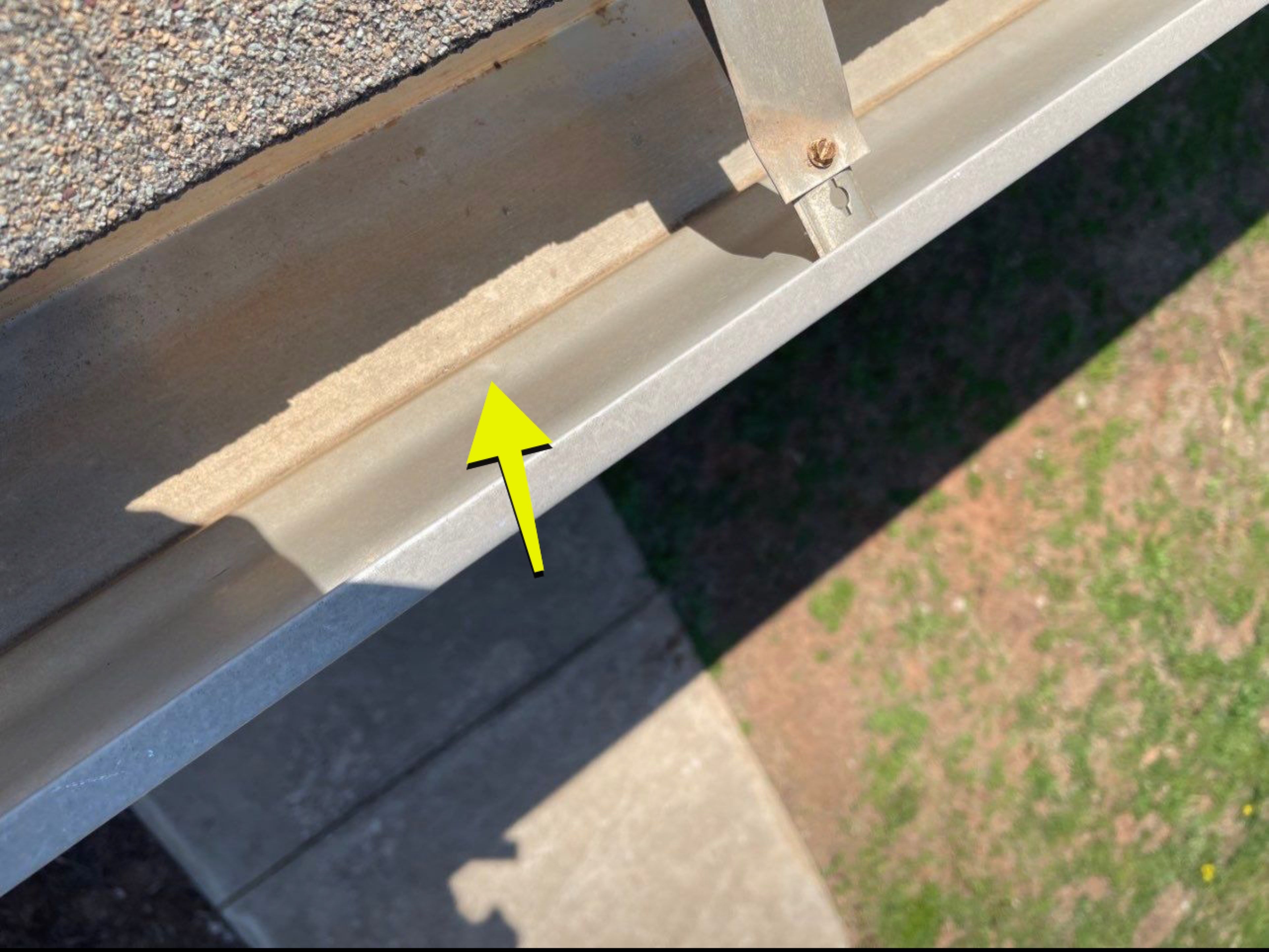 Hail Damage on a Roofing System by Icon Roofing And Construction 
