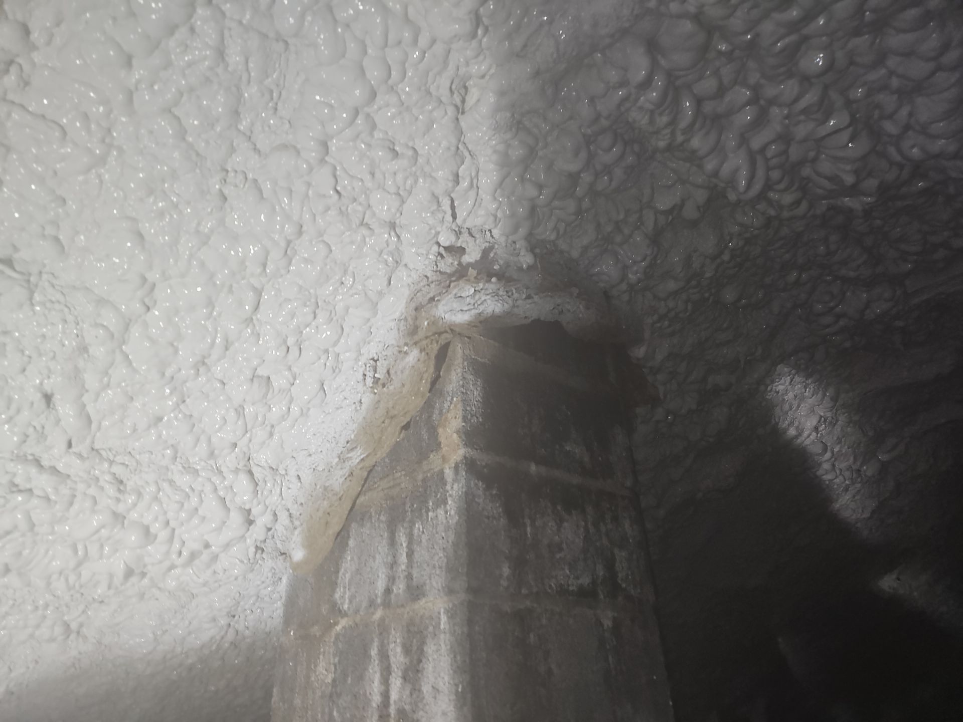 Attic Insulation using open cell spray foam by NYS Foam & Energy