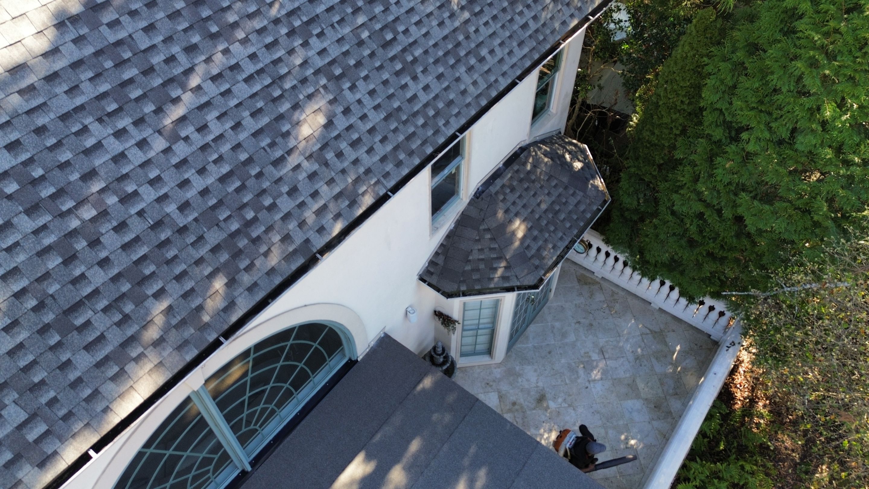 Alpharetta, GA Roof Replacement GAF Timberline HDZ Weathered Wood by Reset Roofing