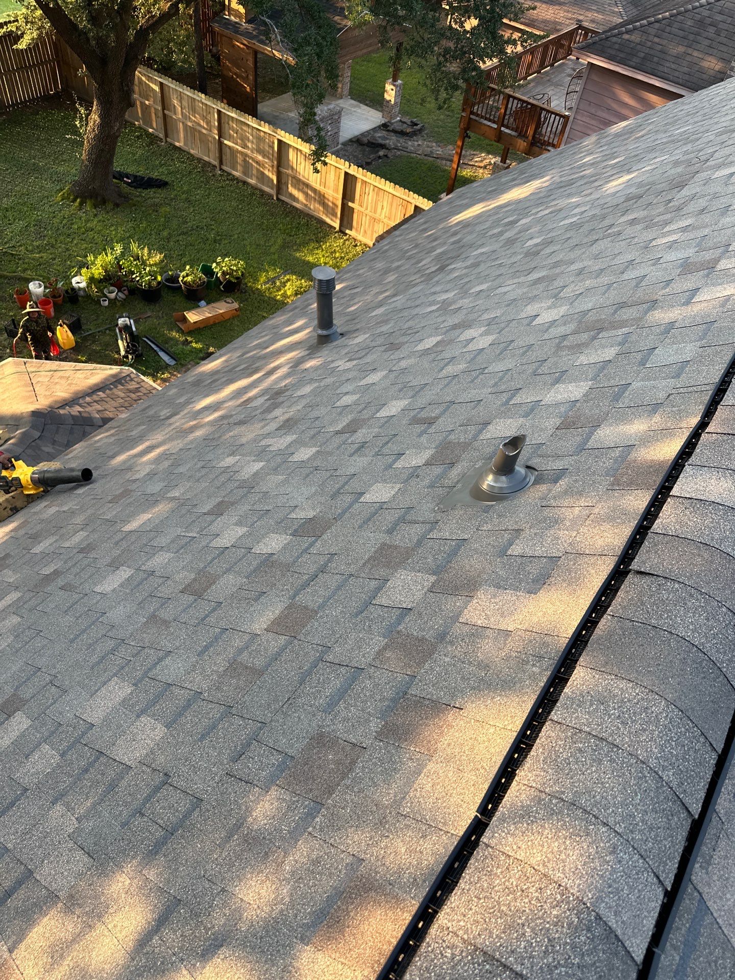 Project in Houston by Motion Roofing