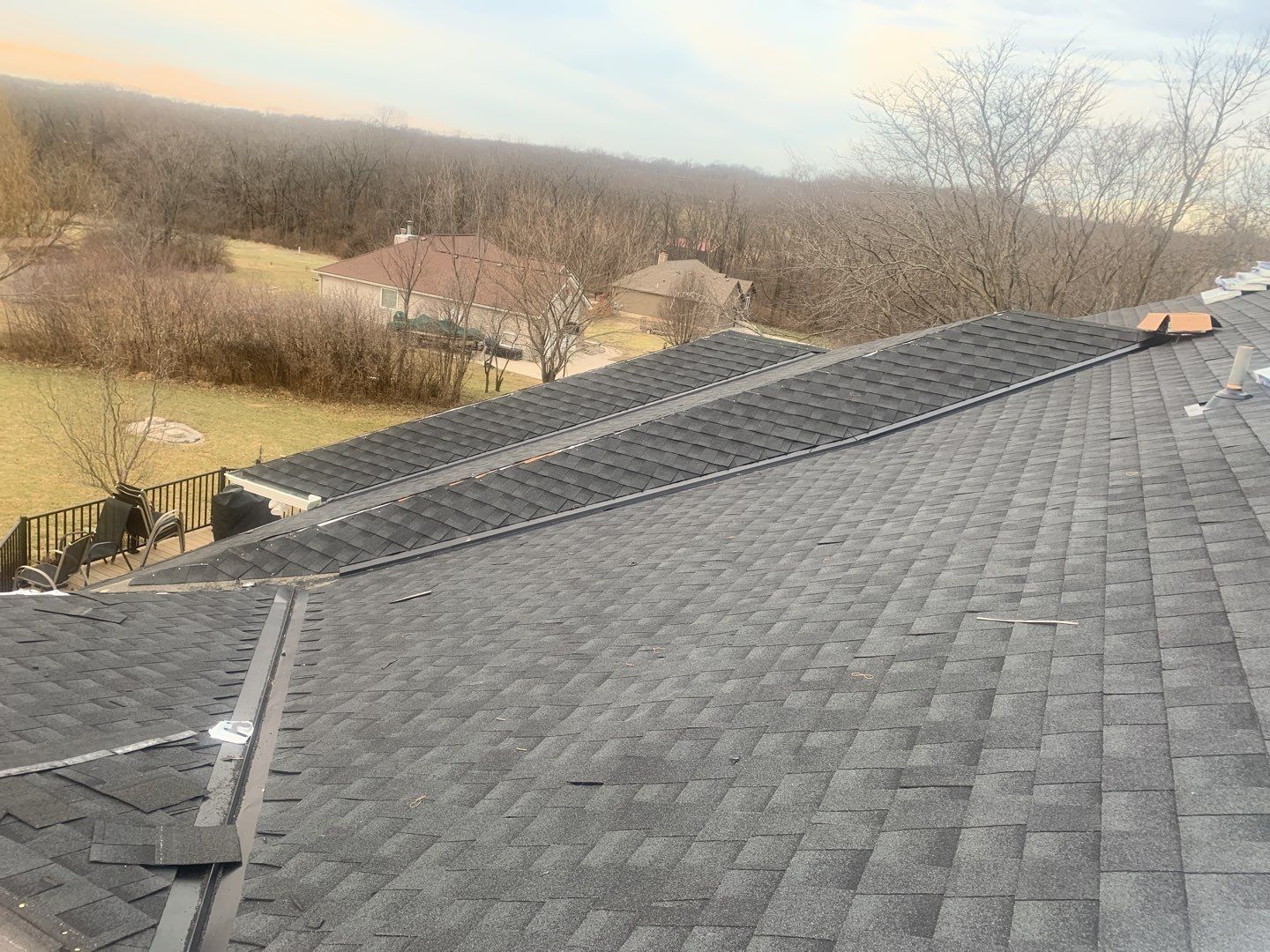 Residential Roofing Installation using GAF Timberline roof by EEC  Windows, Siding & Roofing 