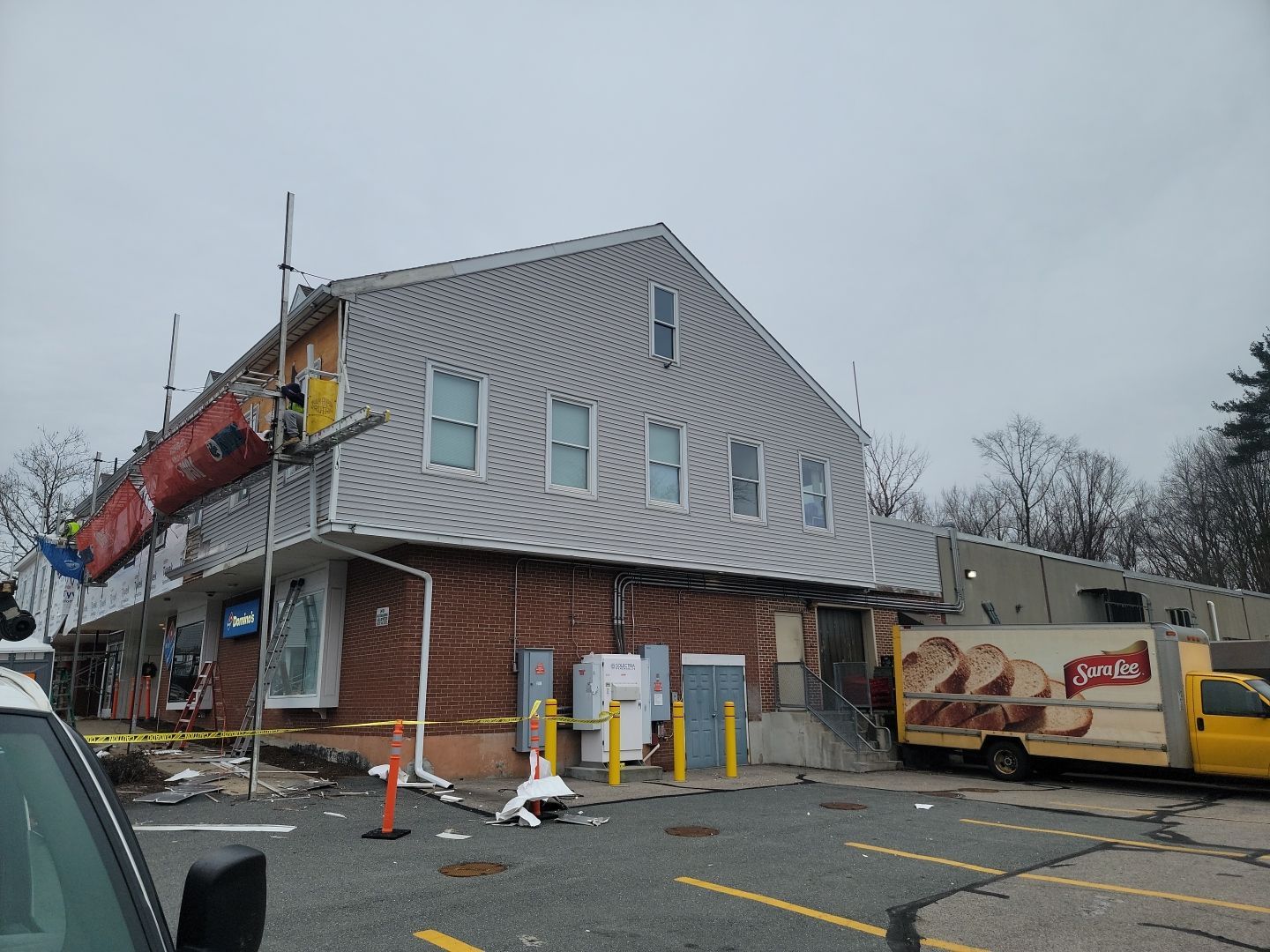 James Hardie Siding on Comercial building by UBrothers Construction