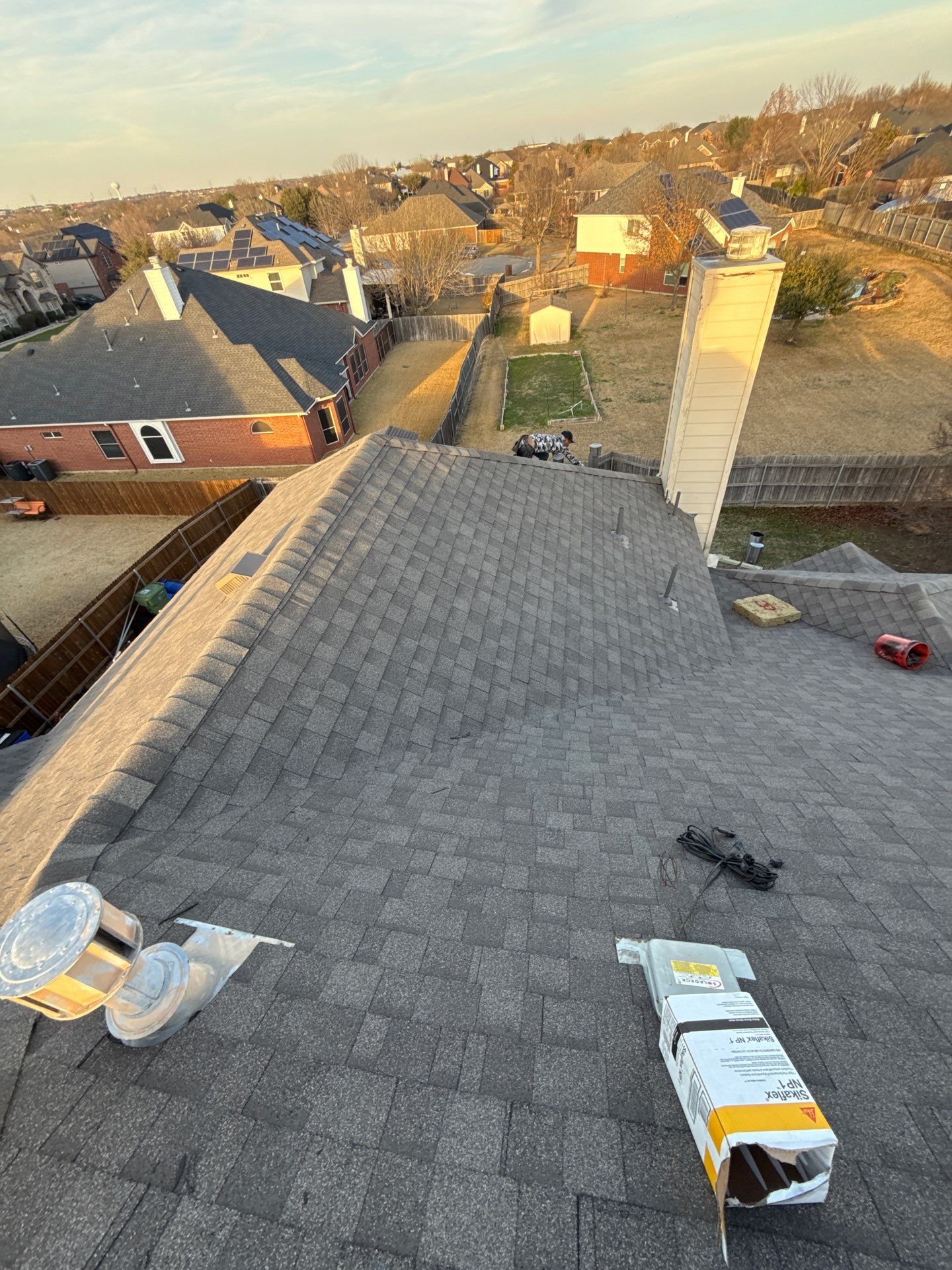 Residential Roof Replacement using IKO CAMBRIDGE - WEATHERWOOD by Elite Roofing LLC