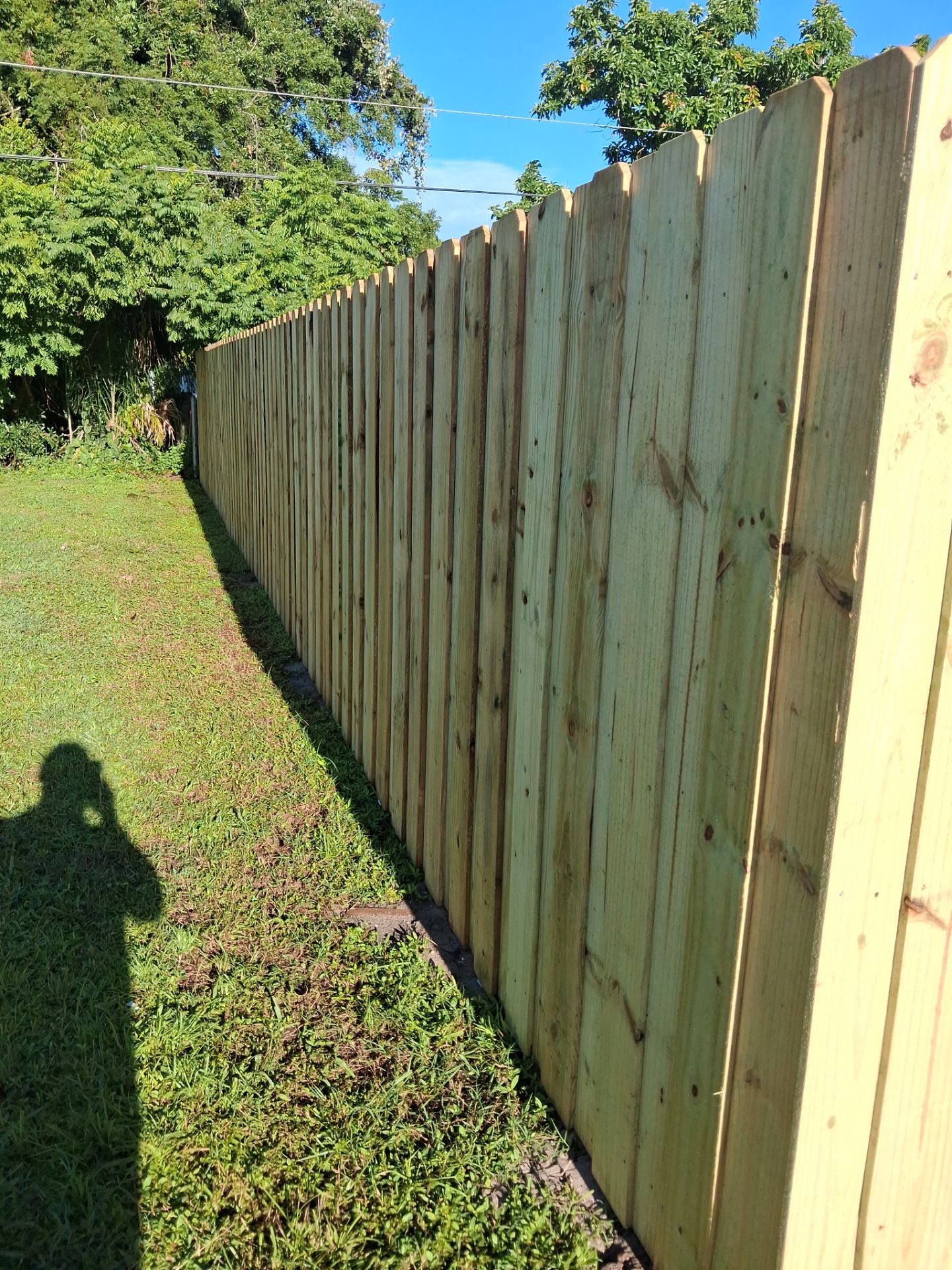 Pressure-Treated Wood Privacy Fence and Gate Installation in North Port by True Fence LLC