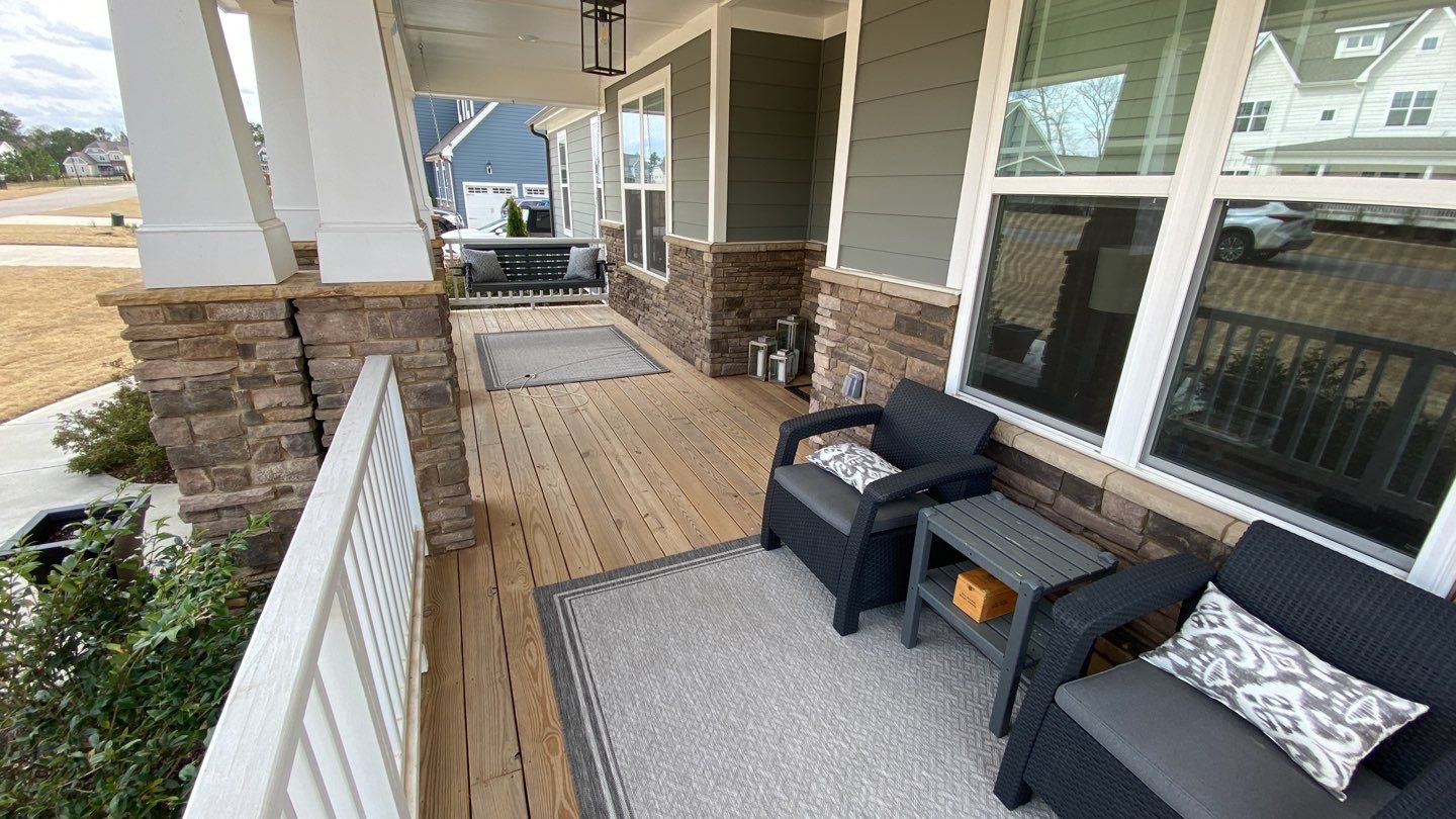 Screened Porch using Wood Sealant by DuraSeal
