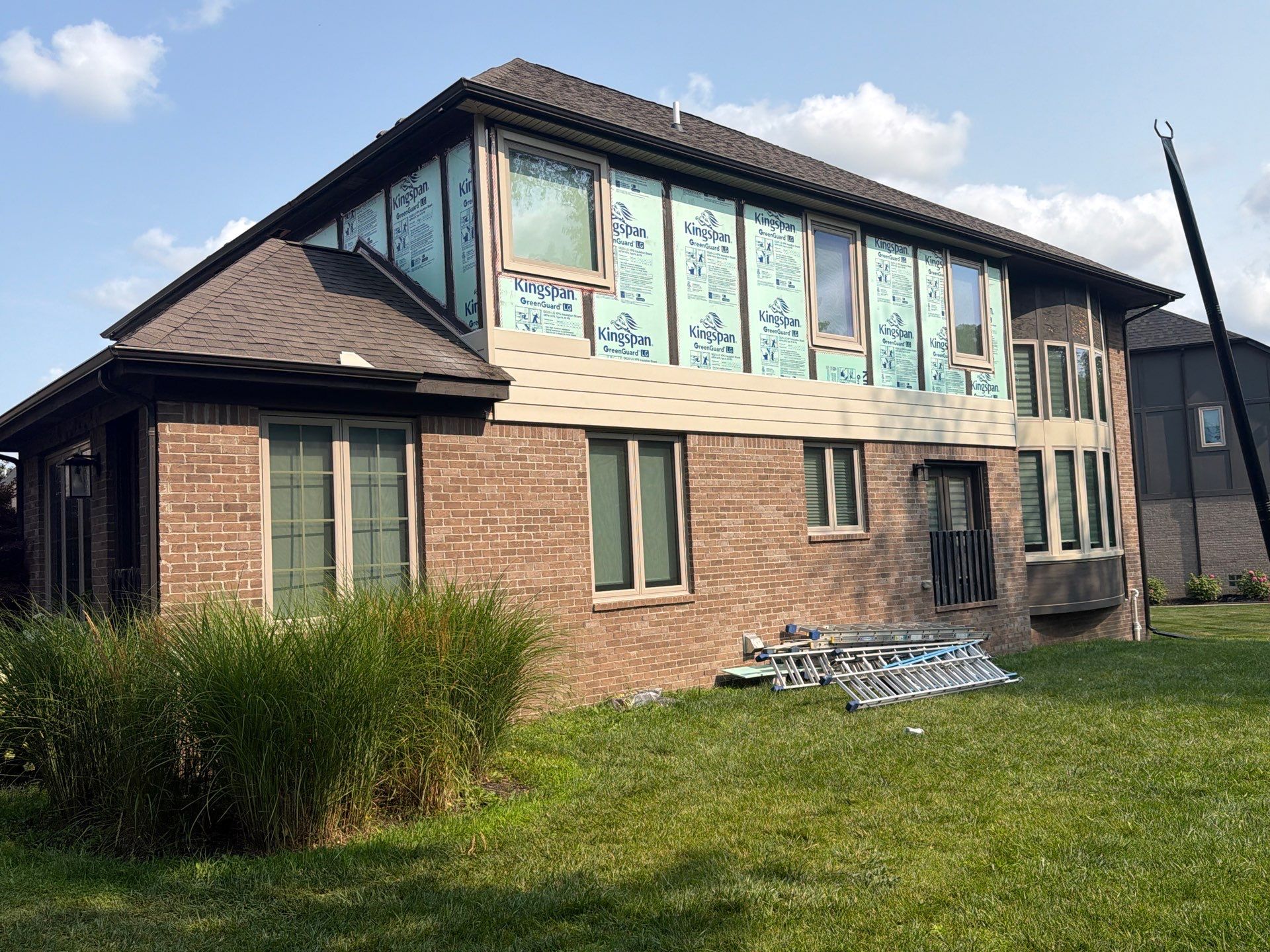 Siding Replacement using Alside S7 Cedar Mill Grain Composite by 180 Contractors