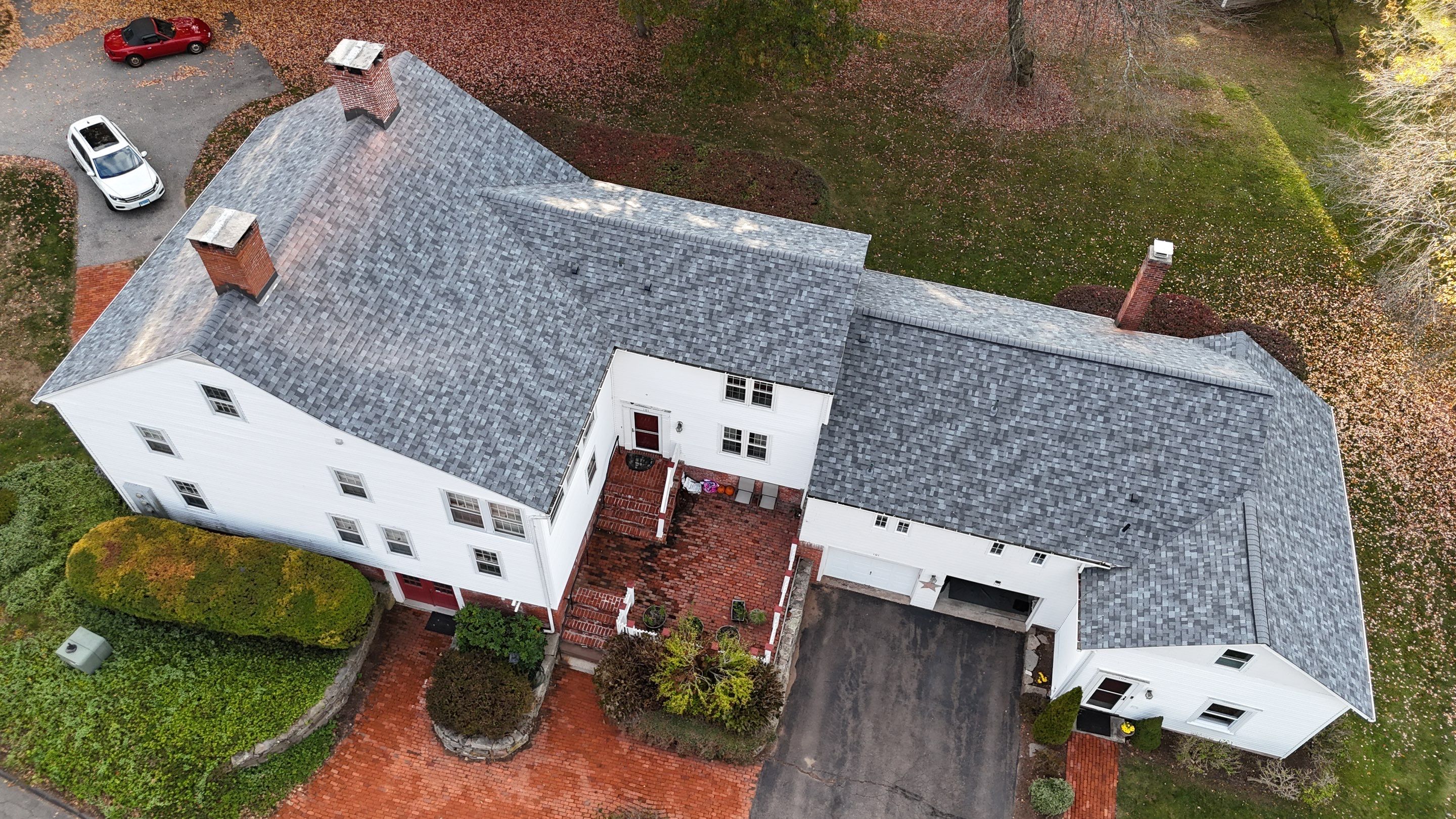 Owens Corning Duration: Slatestone Gray in Glastonbury, Connecticut by Golden Shield Roofing
