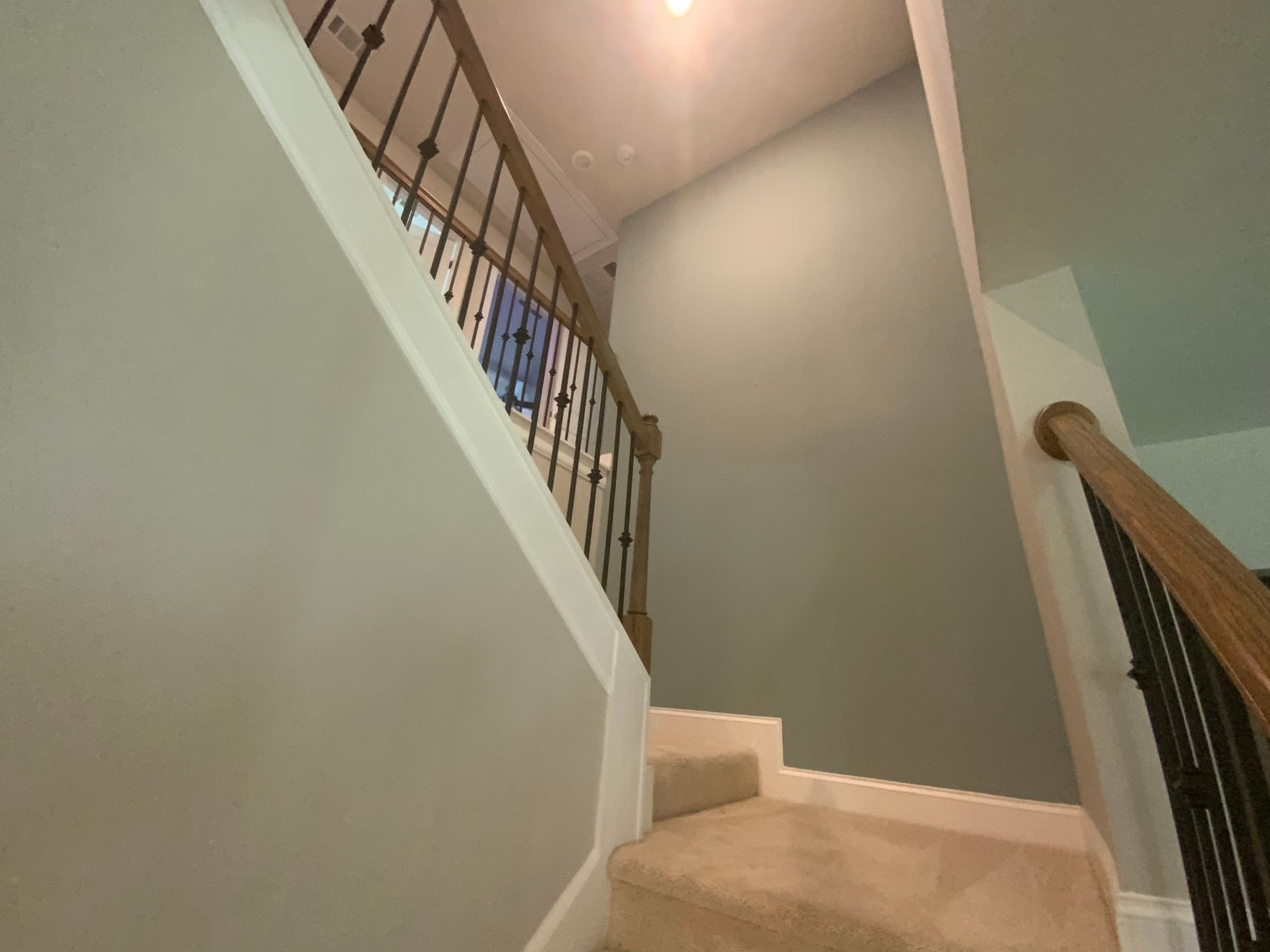 Interior House Painting and Accent Wall Installation in Canton by Swift Home Renovations