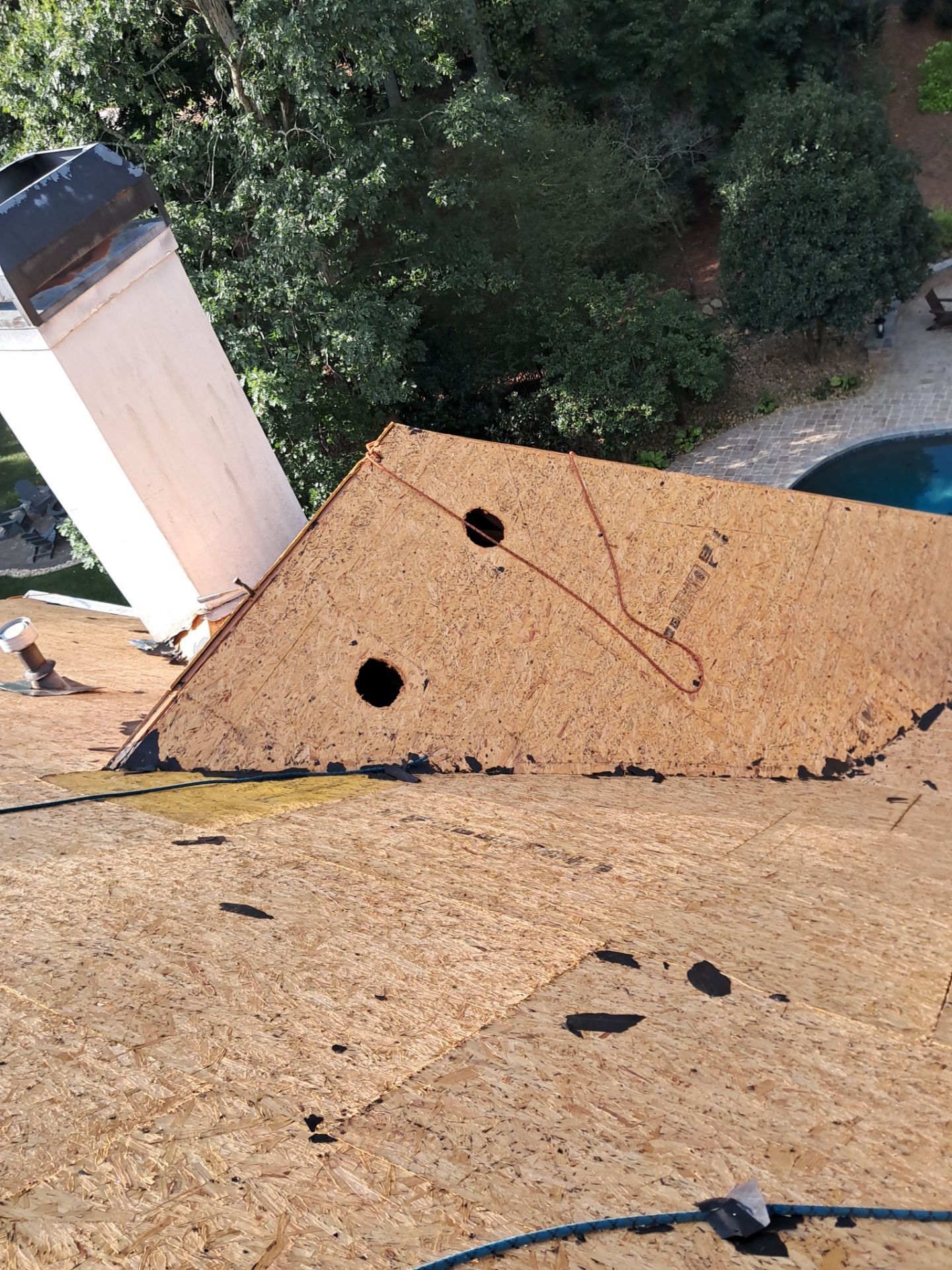 Residential Roof Replacement using GAF HDZ - Charcoal shingles by Elite Roofing LLC
