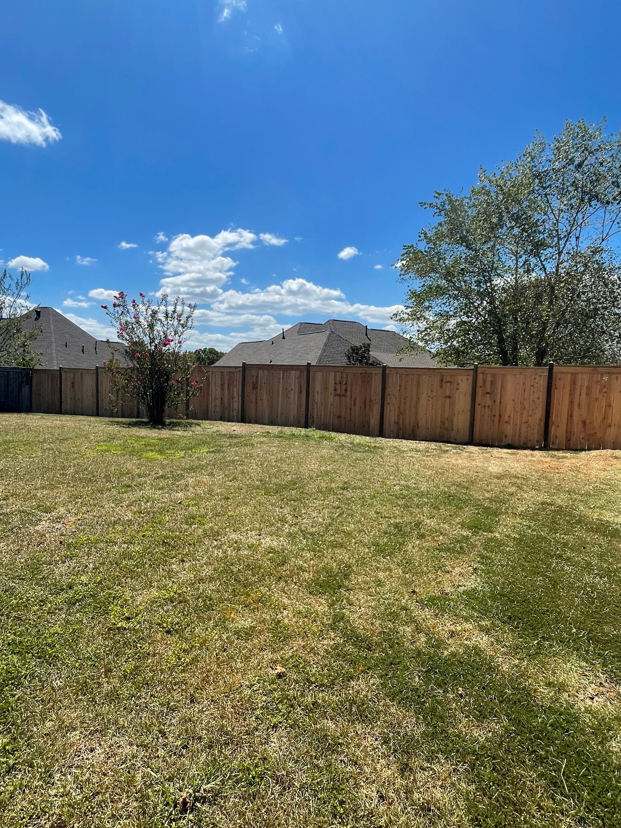 6ft Cedar Good Neighbor Fence by Roberson Construction LLC