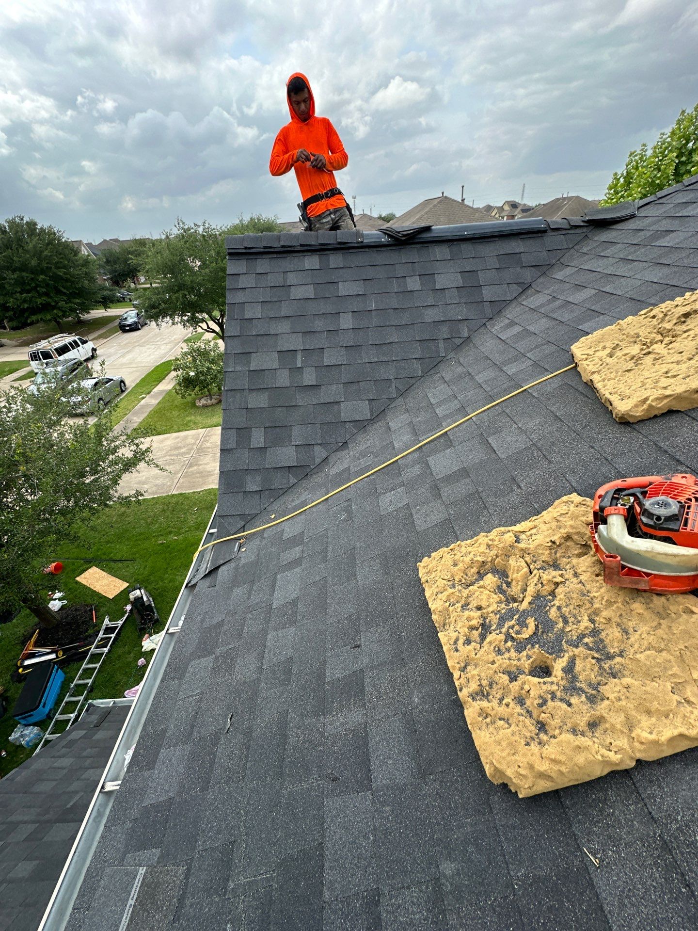 Project in Katy by Motion Roofing